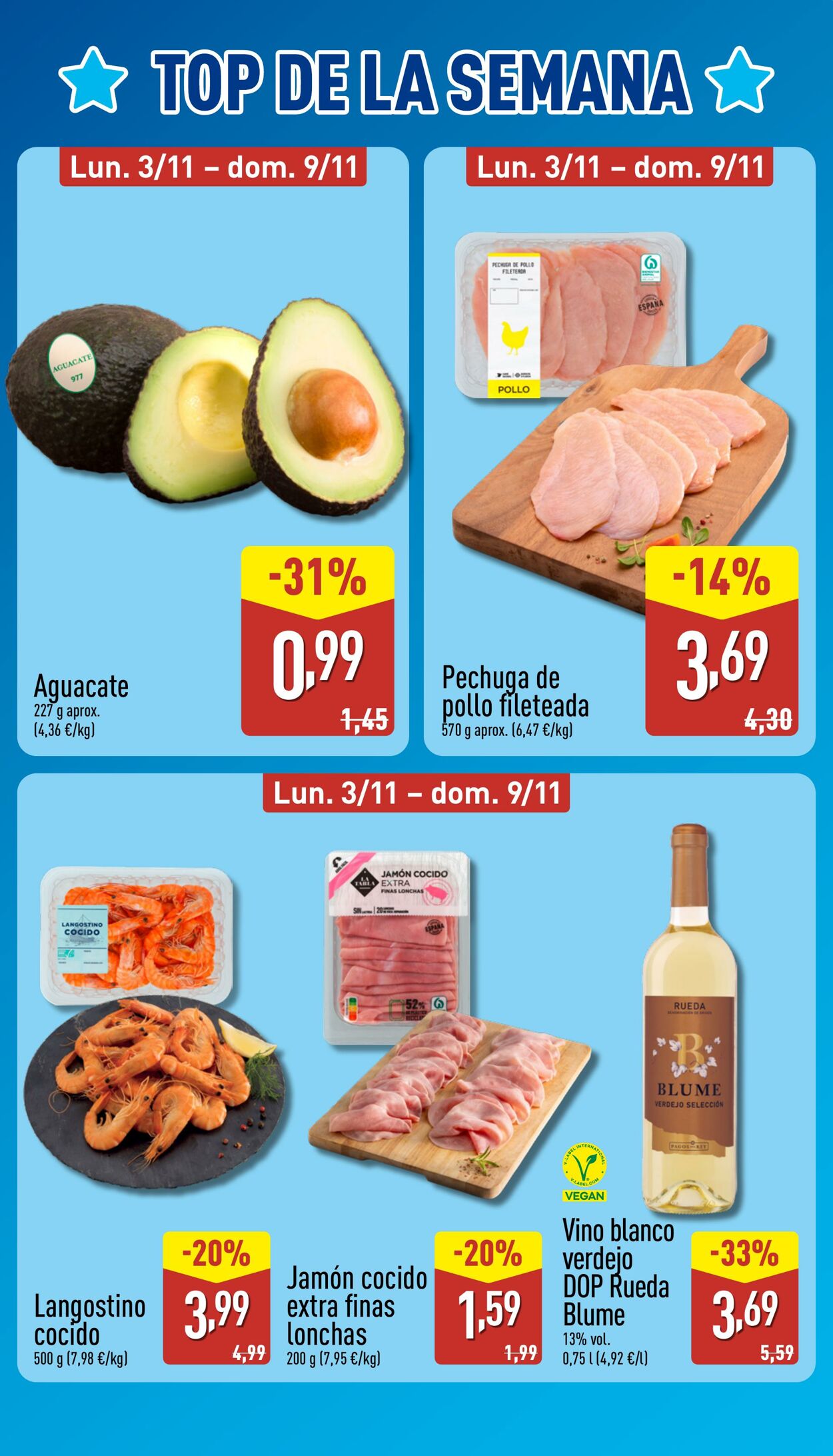 Folleto Aldi 03.11.2025 - 09.11.2025