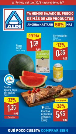 Folleto Aldi 30.06.2025 - 06.07.2025