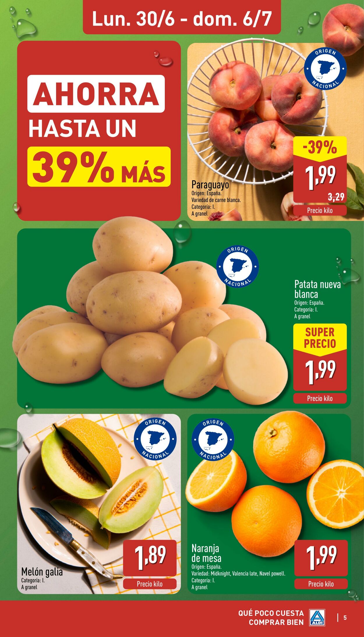 Folleto Aldi 30.06.2025 - 06.07.2025