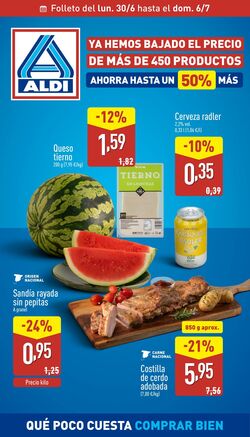 Folleto Aldi 30.06.2025 - 06.07.2025