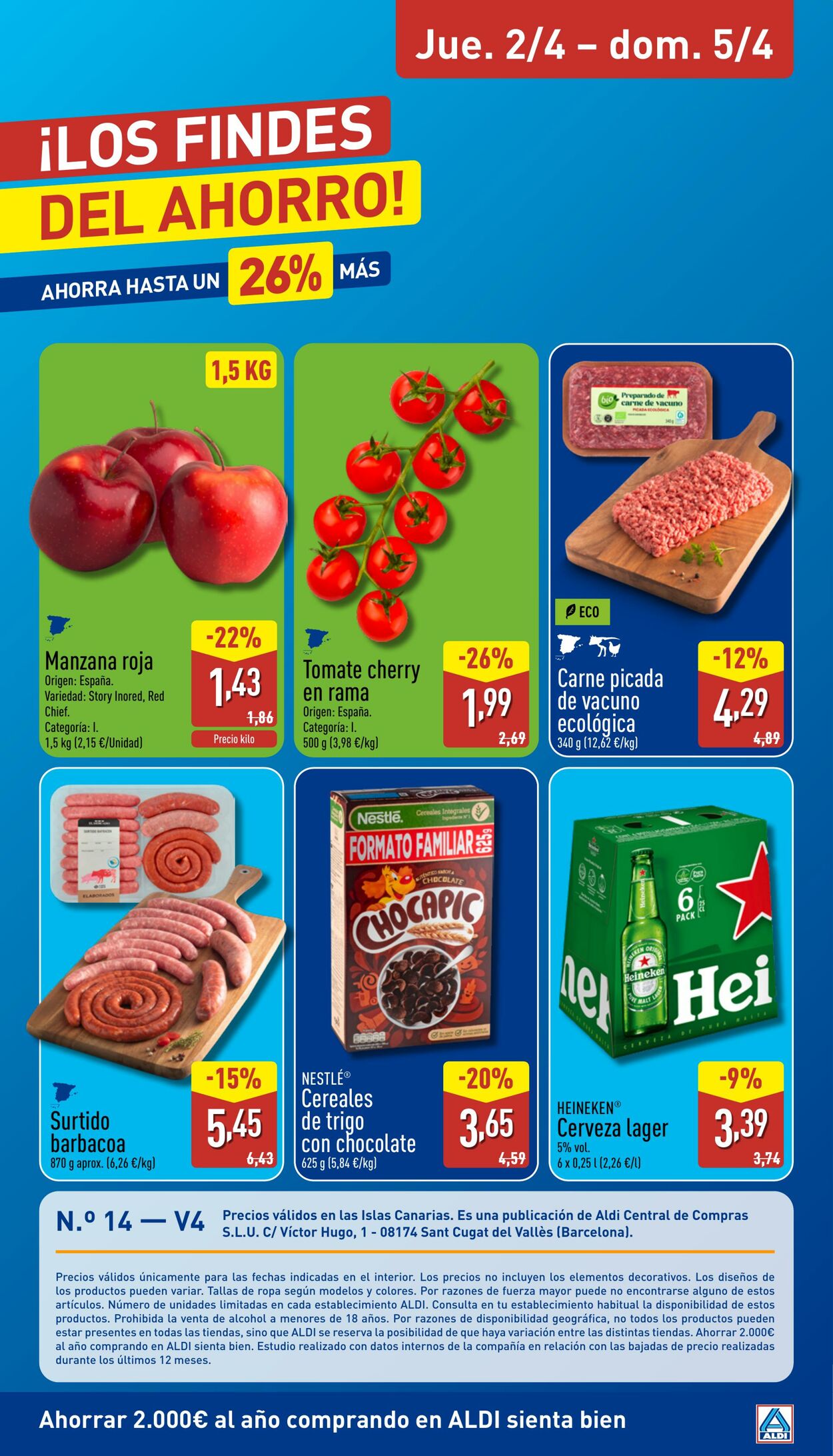 Folleto Aldi 30.03.2026 - 05.04.2026
