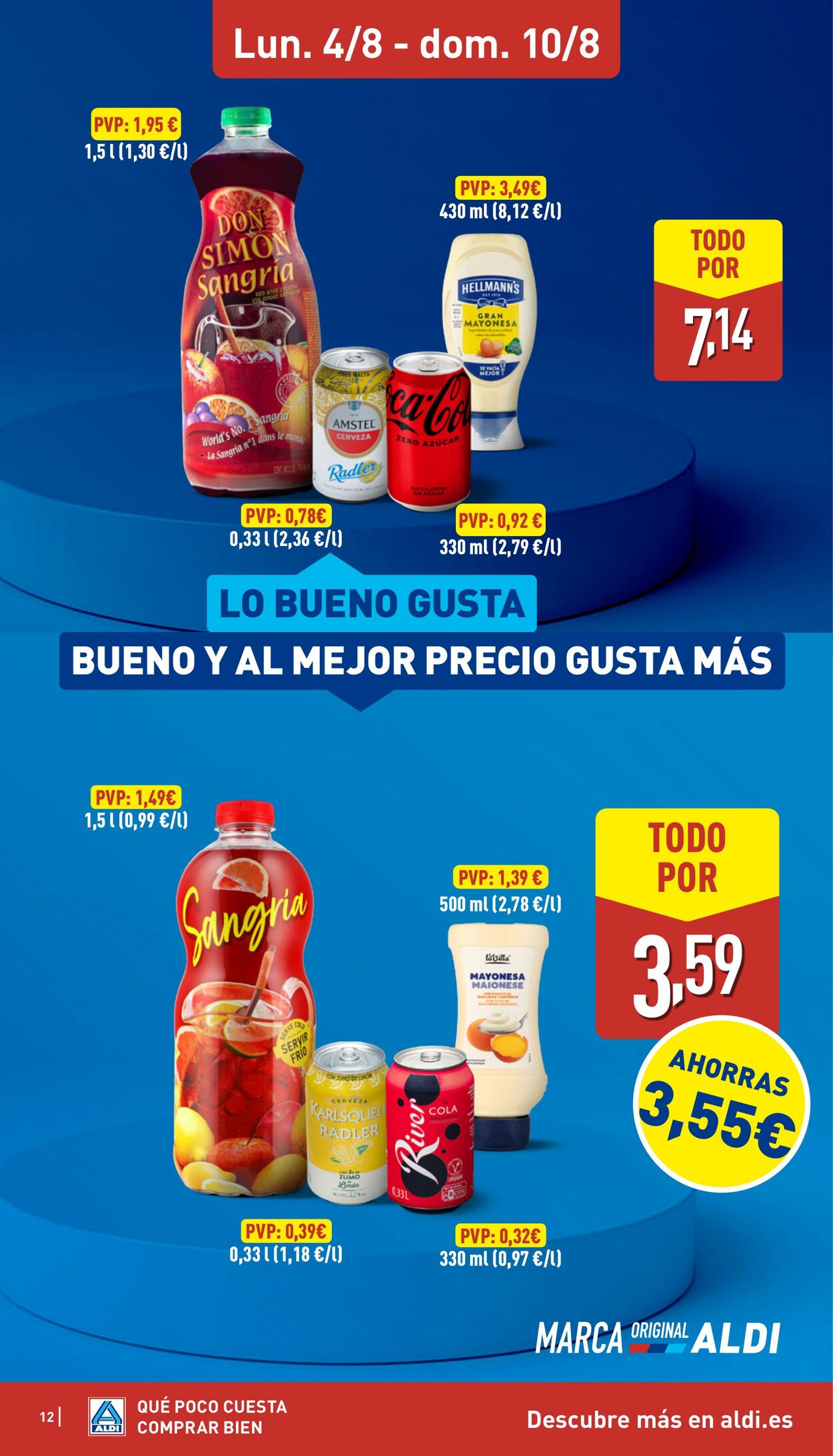 Folleto Aldi 04.08.2025 - 10.08.2025