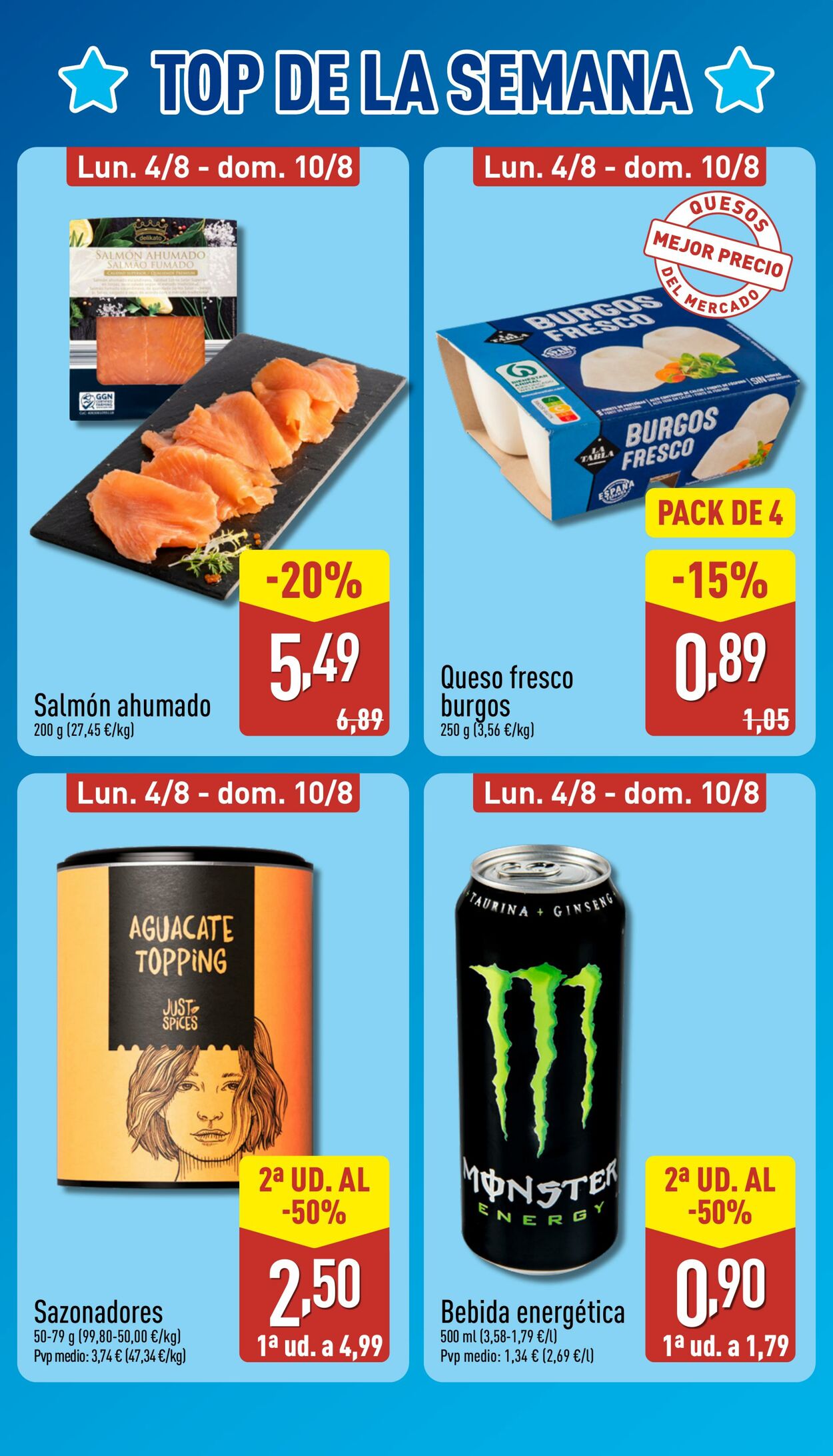 Folleto Aldi 04.08.2025 - 10.08.2025