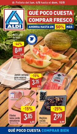 Folleto Aldi 04.08.2025 - 10.08.2025
