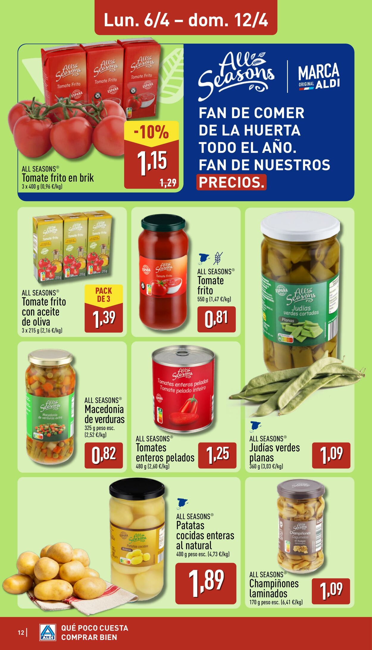 Folleto Aldi 06.04.2026 - 12.04.2026