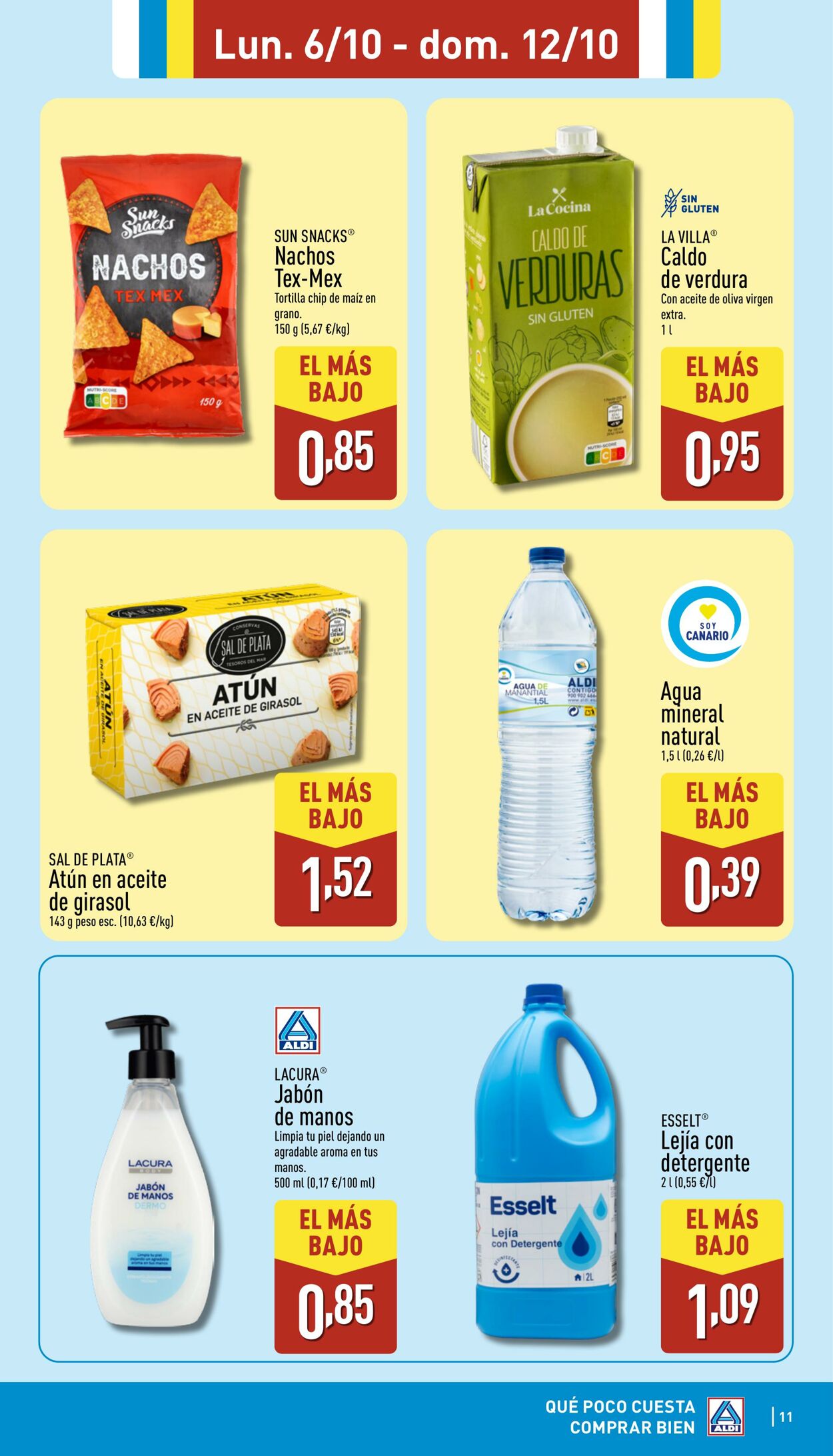 Folleto Aldi 06.10.2025 - 12.10.2025
