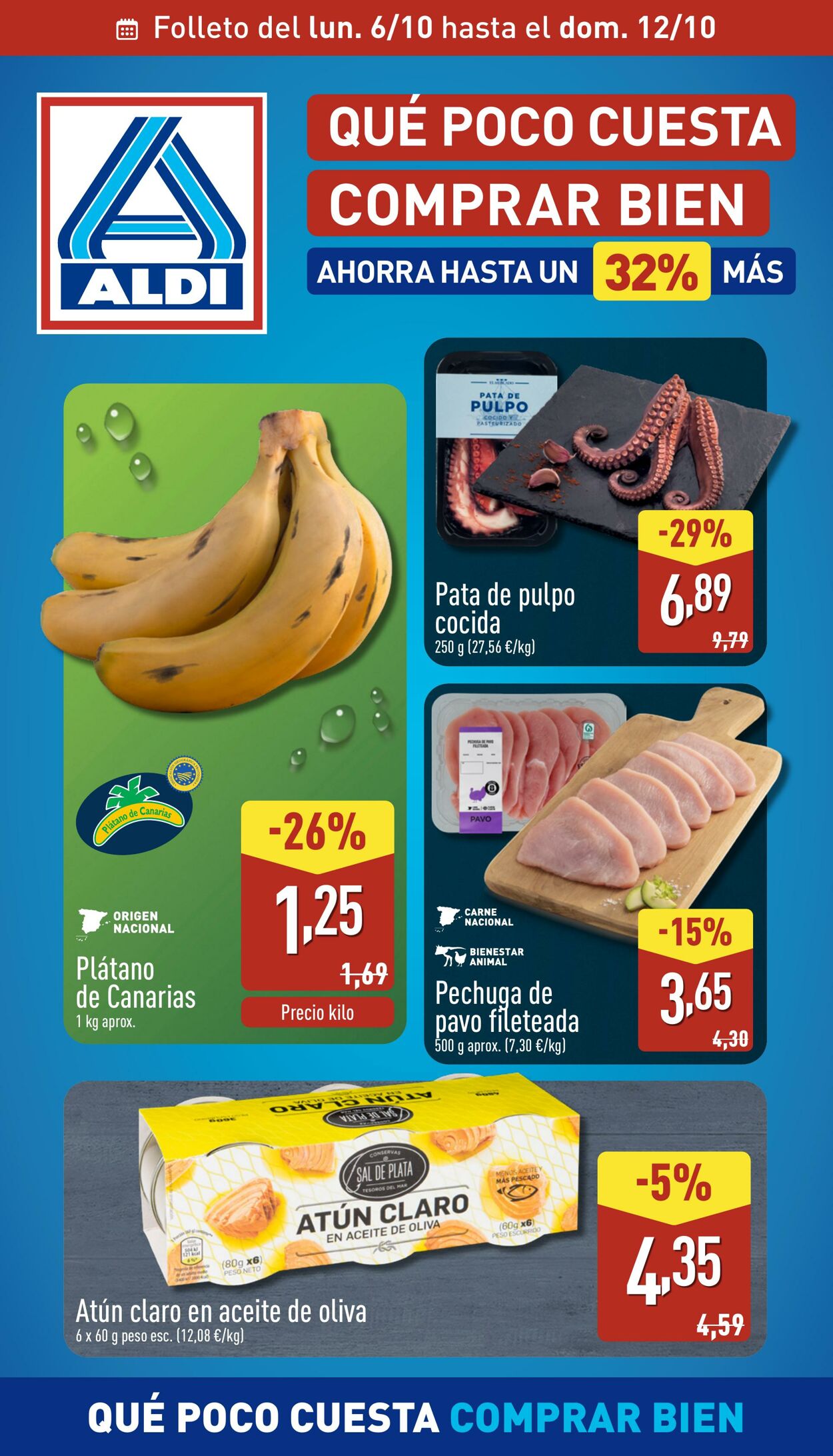 Folleto Aldi 06.10.2025 - 12.10.2025