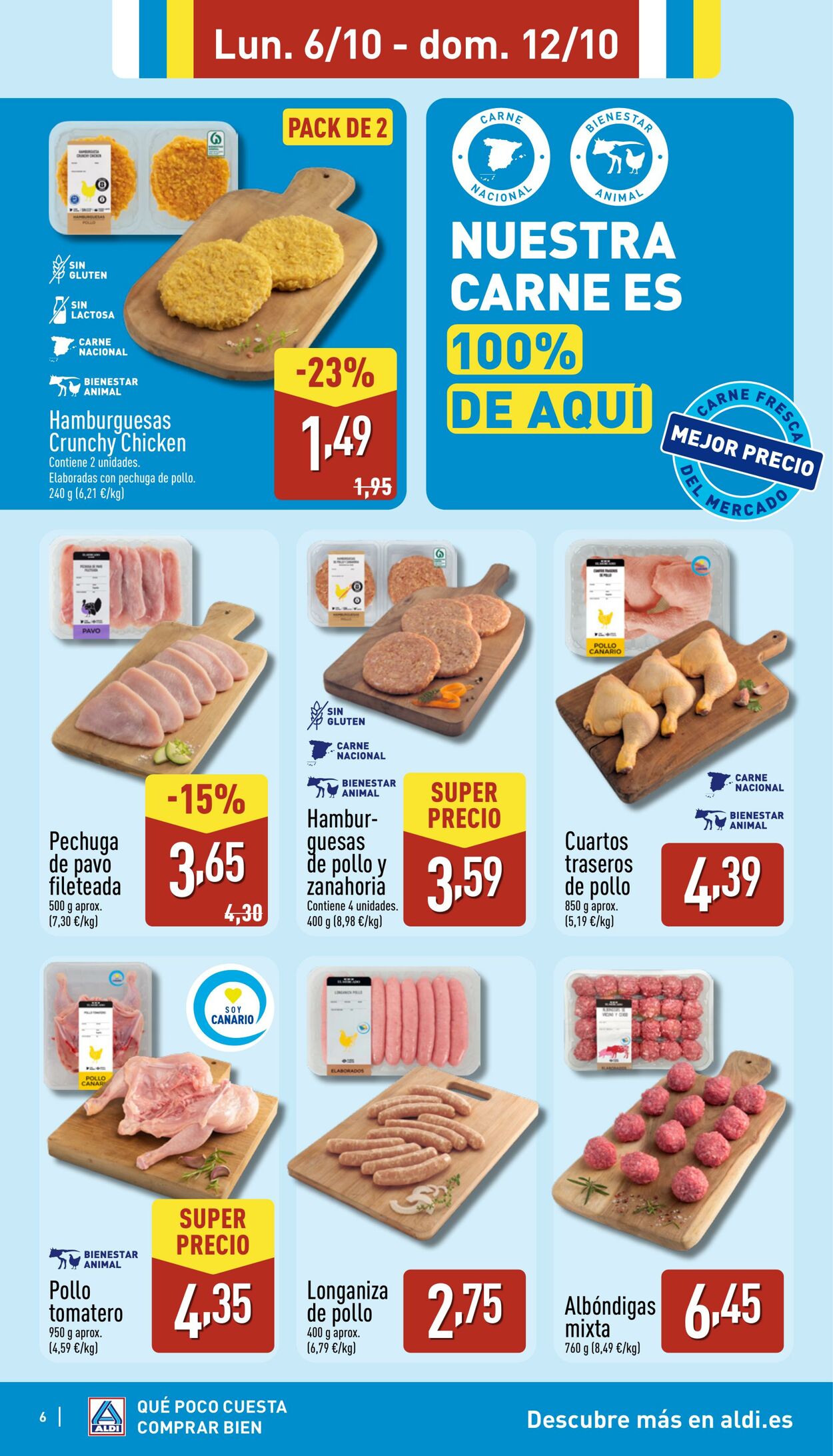 Folleto Aldi 06.10.2025 - 12.10.2025