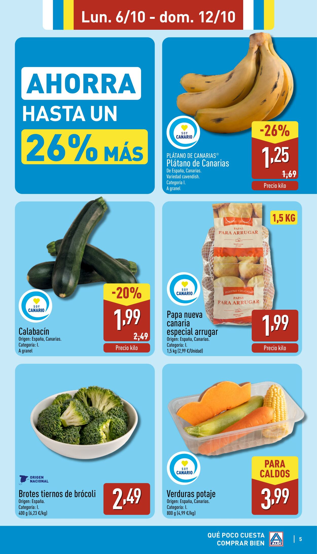Folleto Aldi 06.10.2025 - 12.10.2025