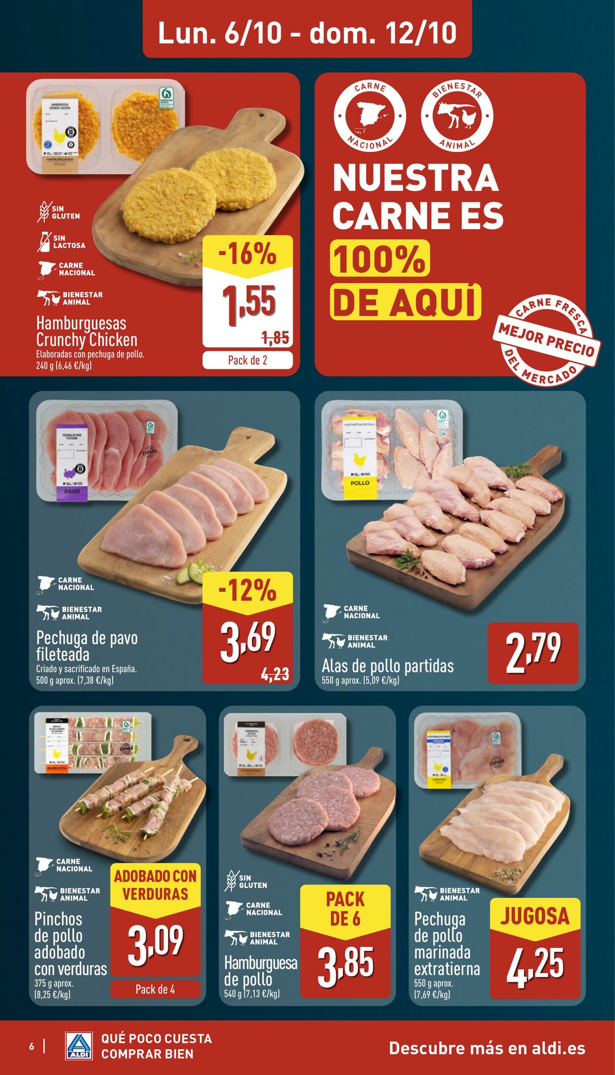Folleto Aldi 06.10.2025 - 12.10.2025