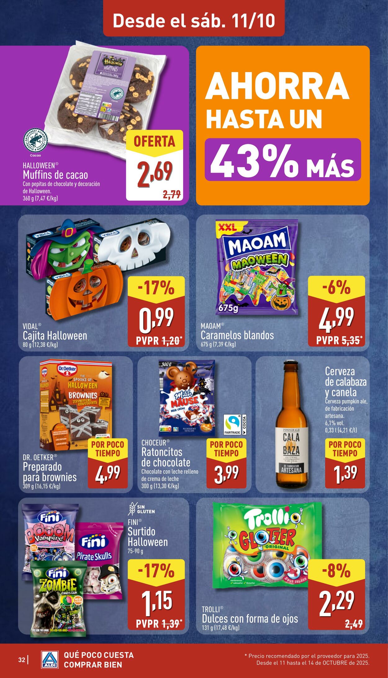 Folleto Aldi 06.10.2025 - 12.10.2025