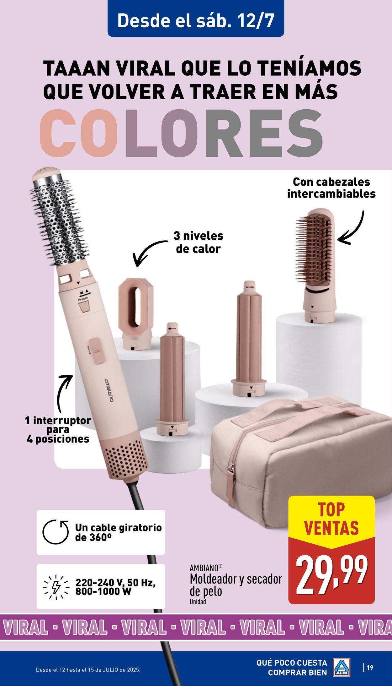 Folleto Aldi 07.07.2025 - 13.07.2025