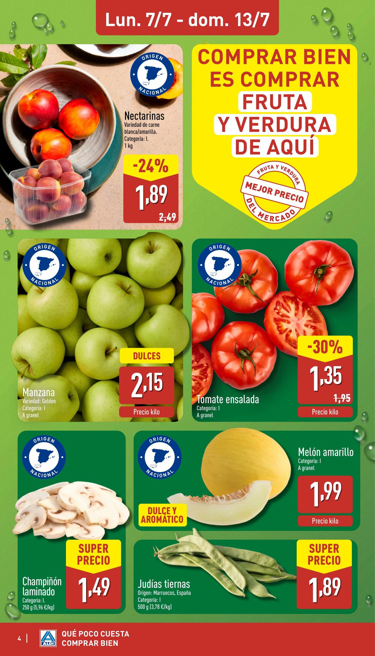 Folleto Aldi 07.07.2025 - 13.07.2025