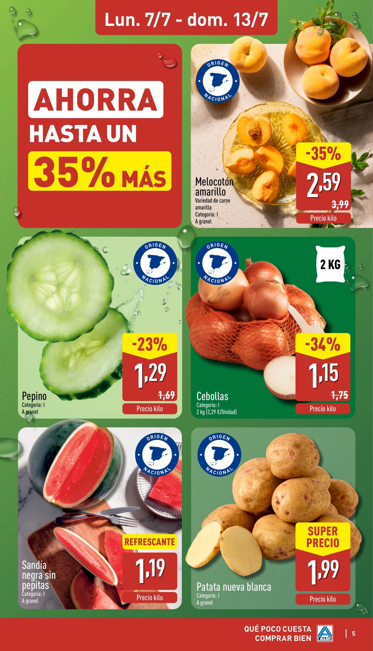 Folleto Aldi 07.07.2025 - 13.07.2025