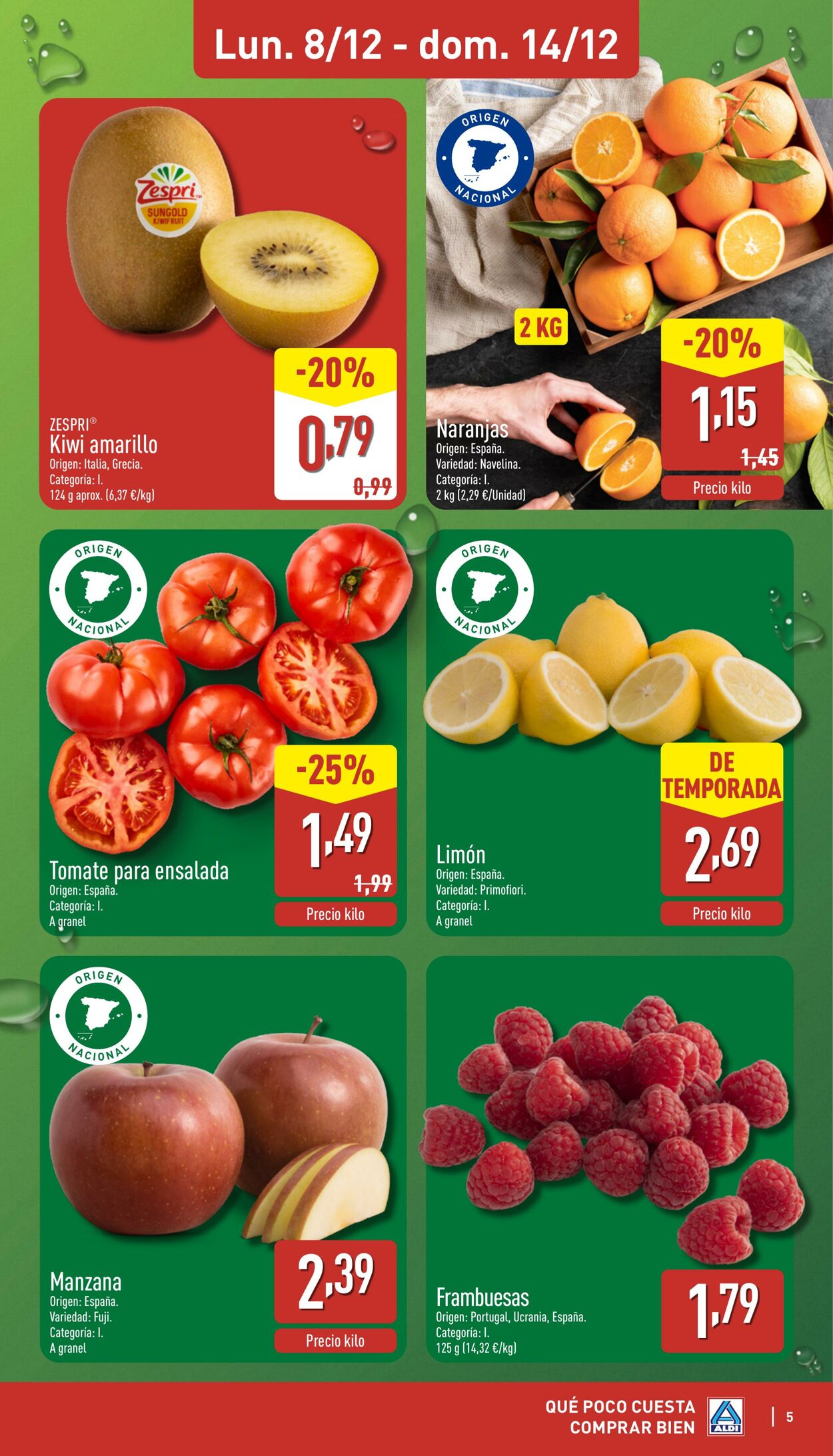 Folleto Aldi 08.12.2025 - 14.12.2025