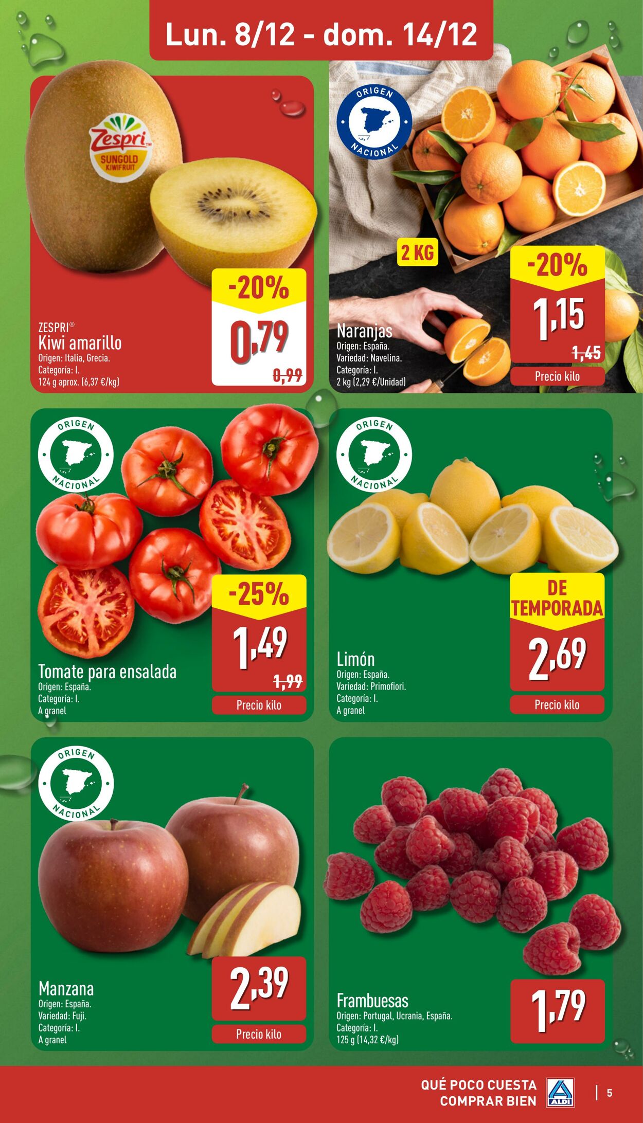 Folleto Aldi 08.12.2025 - 14.12.2025
