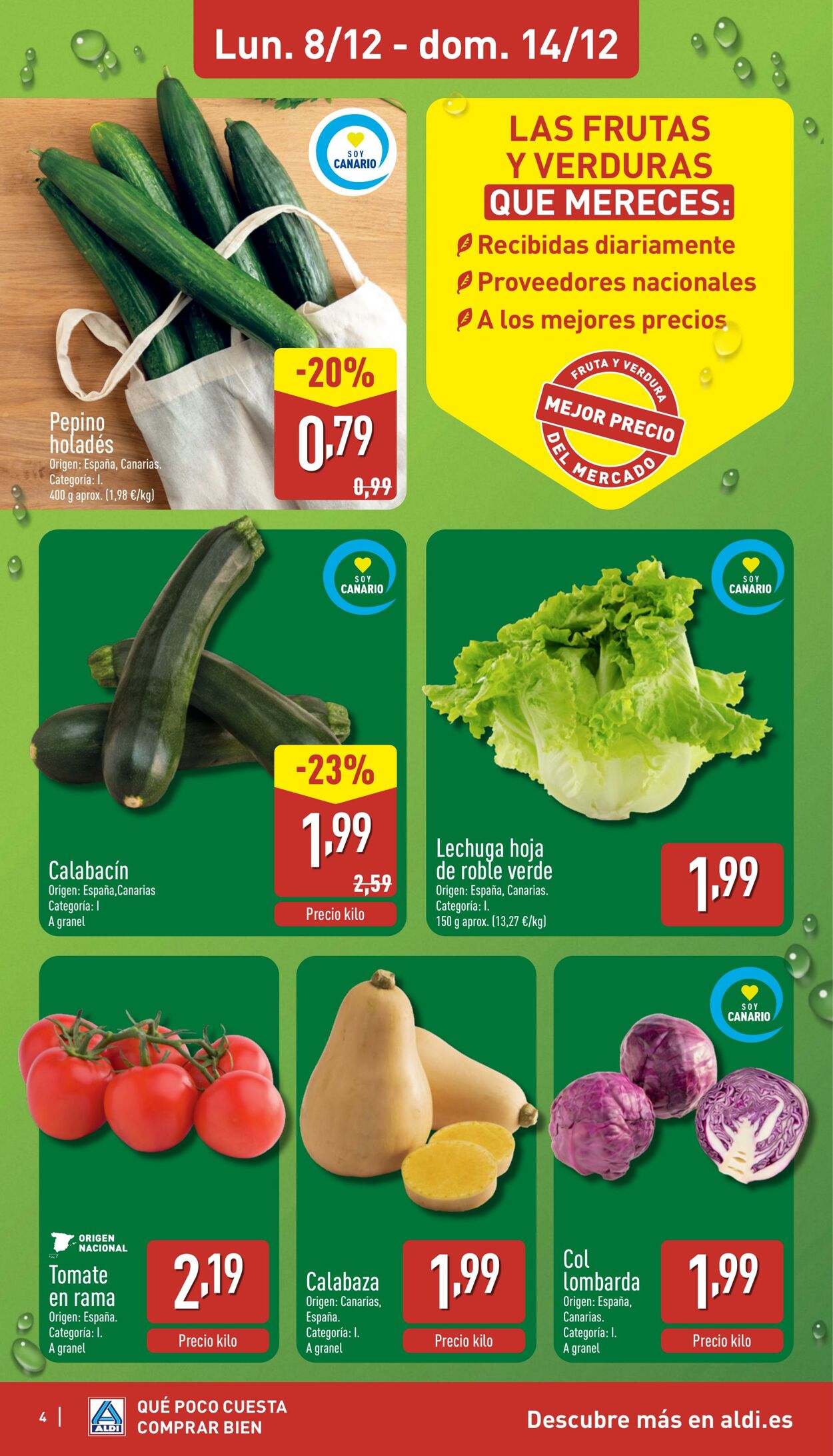 Folleto Aldi 08.12.2025 - 14.12.2025