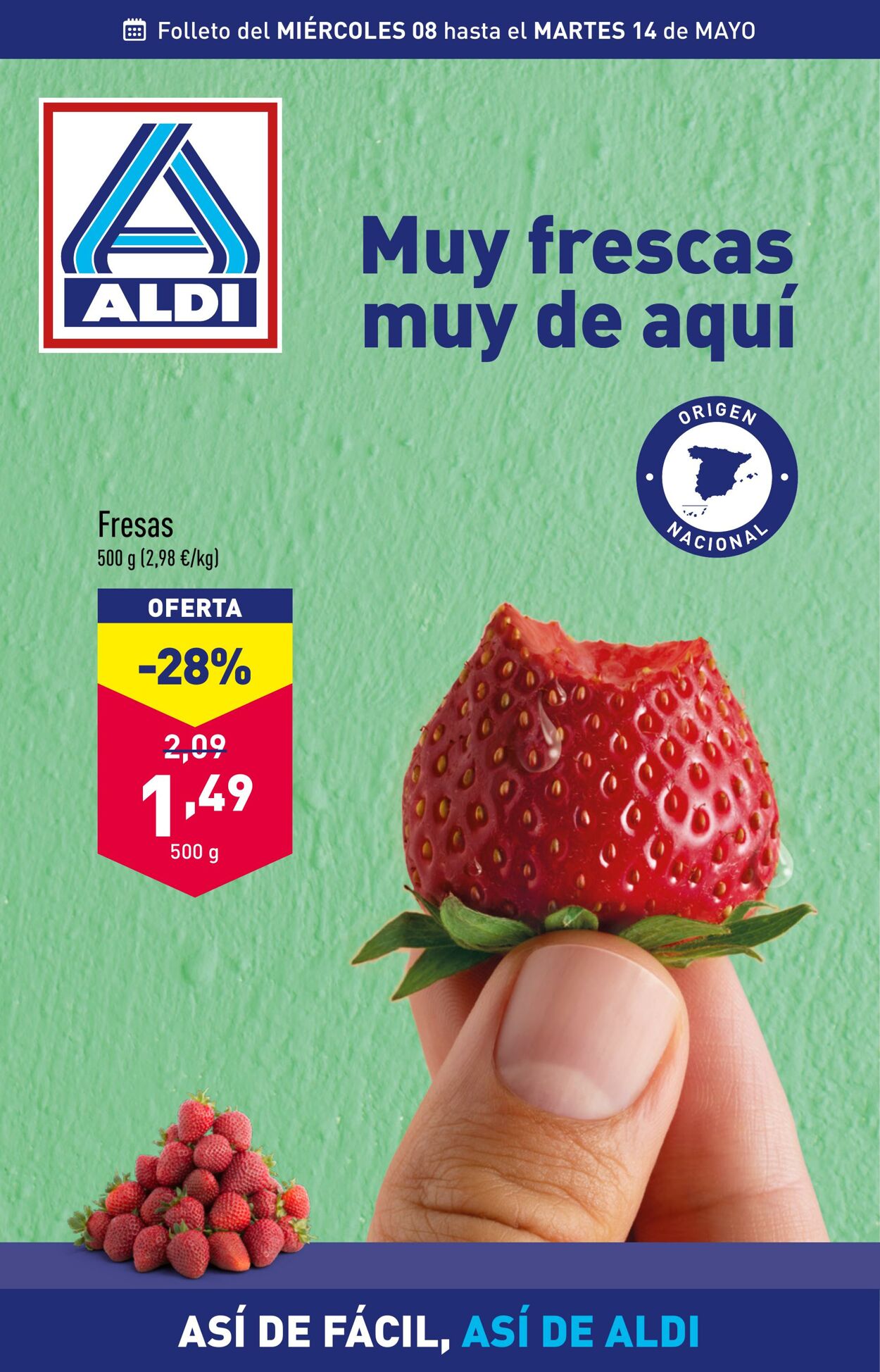 Folleto Aldi - Folleto semanal - Nuestras ofertas del 8 al 14 de mayo - ALDI 8 may., 2024 - 14 may., 2024