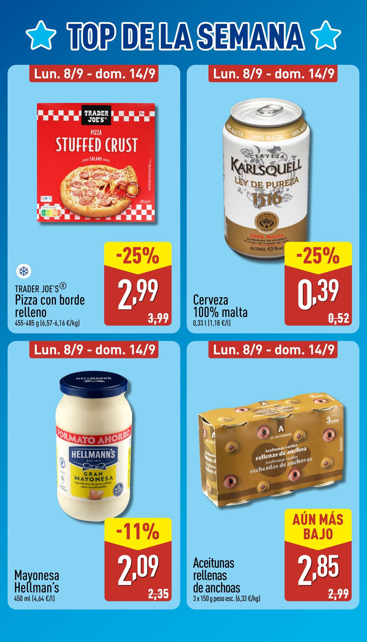Folleto Aldi 08.09.2025 - 14.09.2025