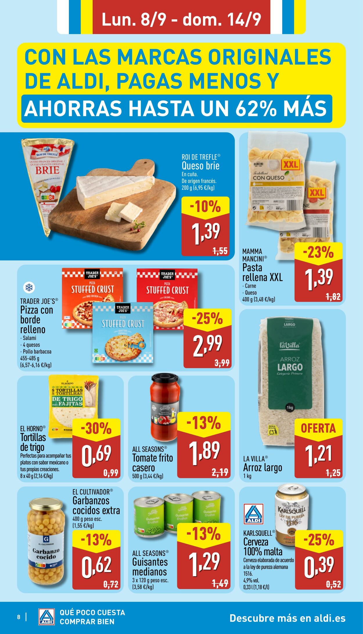 Folleto Aldi 08.09.2025 - 14.09.2025