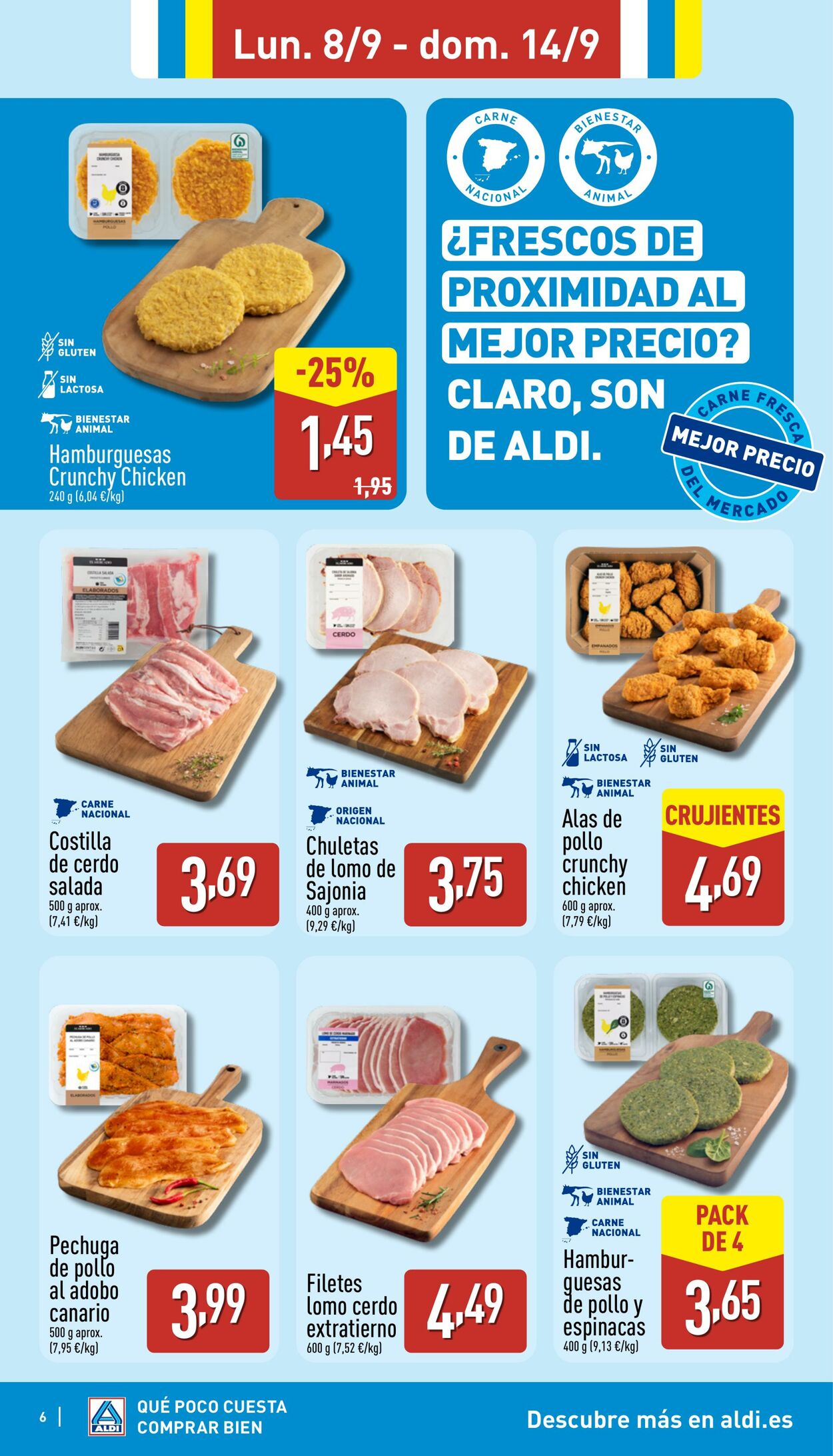 Folleto Aldi 08.09.2025 - 14.09.2025