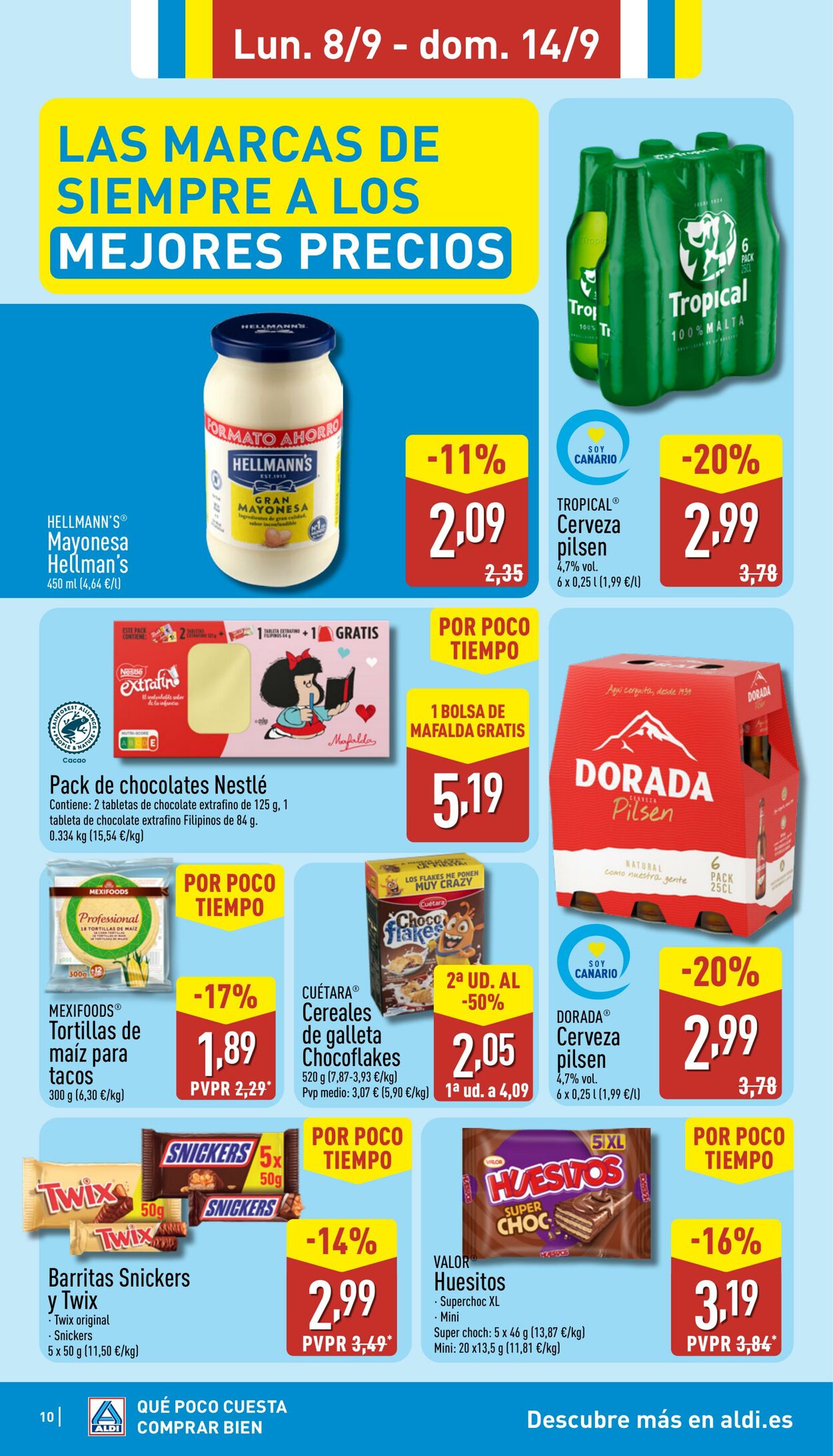 Folleto Aldi 08.09.2025 - 14.09.2025