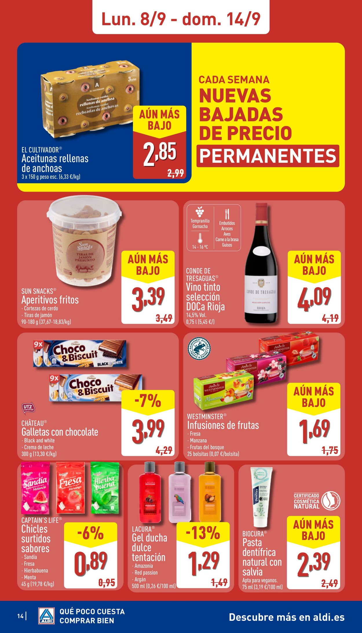Folleto Aldi 08.09.2025 - 14.09.2025