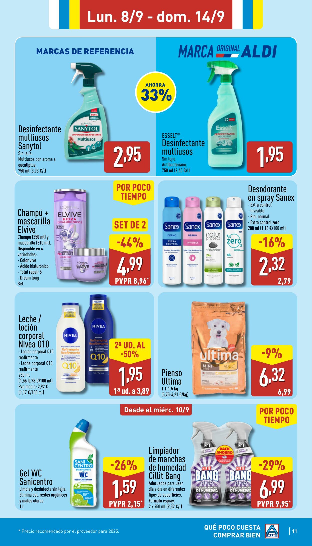 Folleto Aldi 08.09.2025 - 14.09.2025