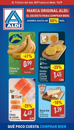 Folleto Aldi 08.09.2025 - 14.09.2025