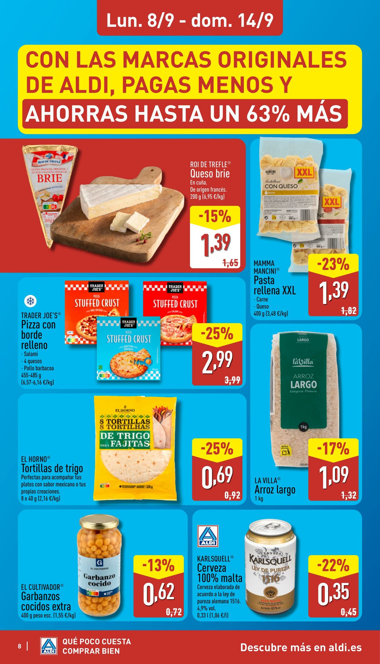 Folleto Aldi 08.09.2025 - 14.09.2025