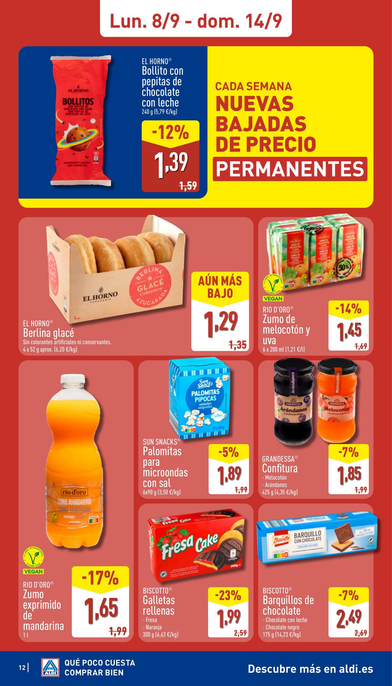 Folleto Aldi 08.09.2025 - 14.09.2025