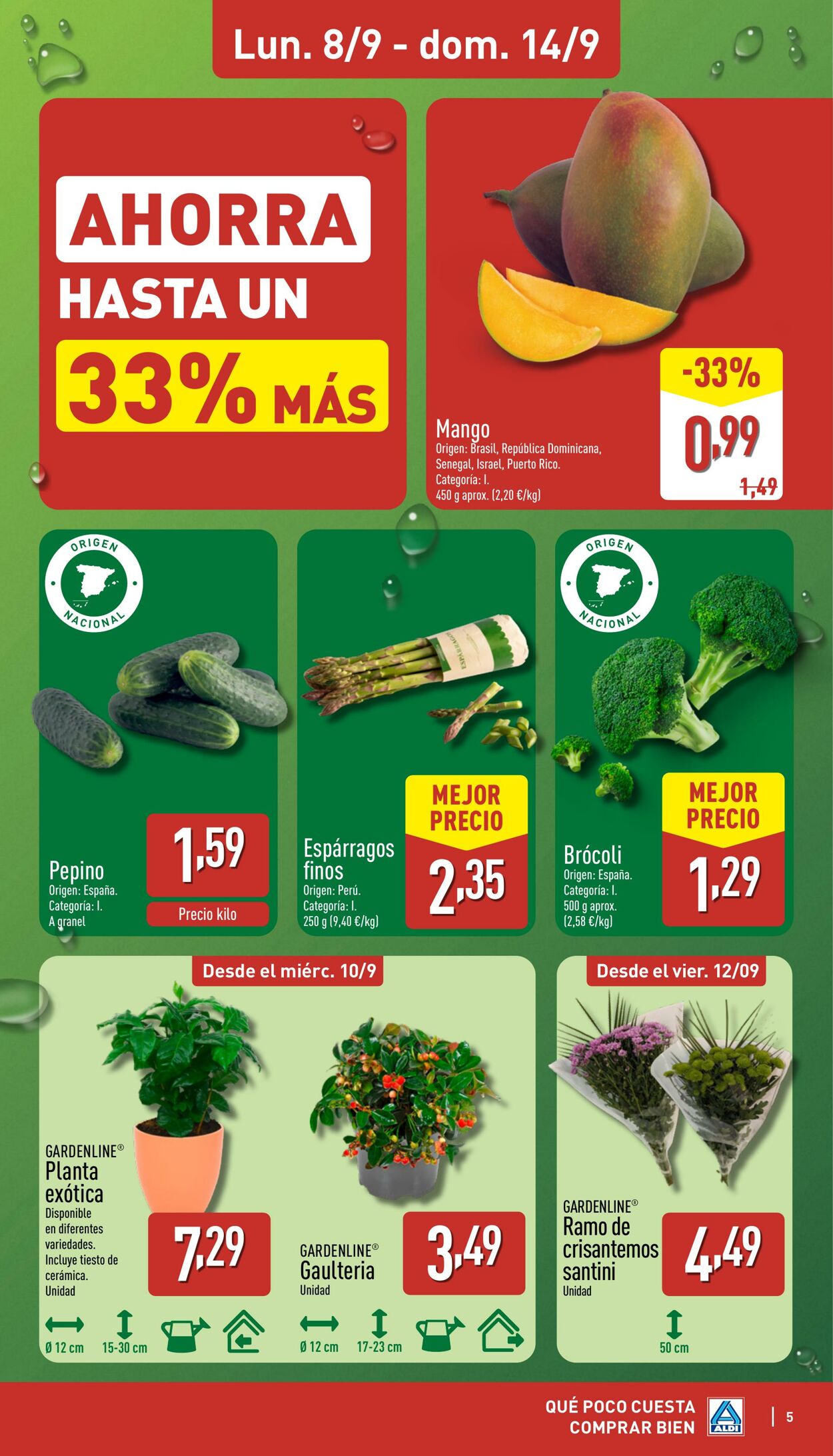 Folleto Aldi 08.09.2025 - 14.09.2025