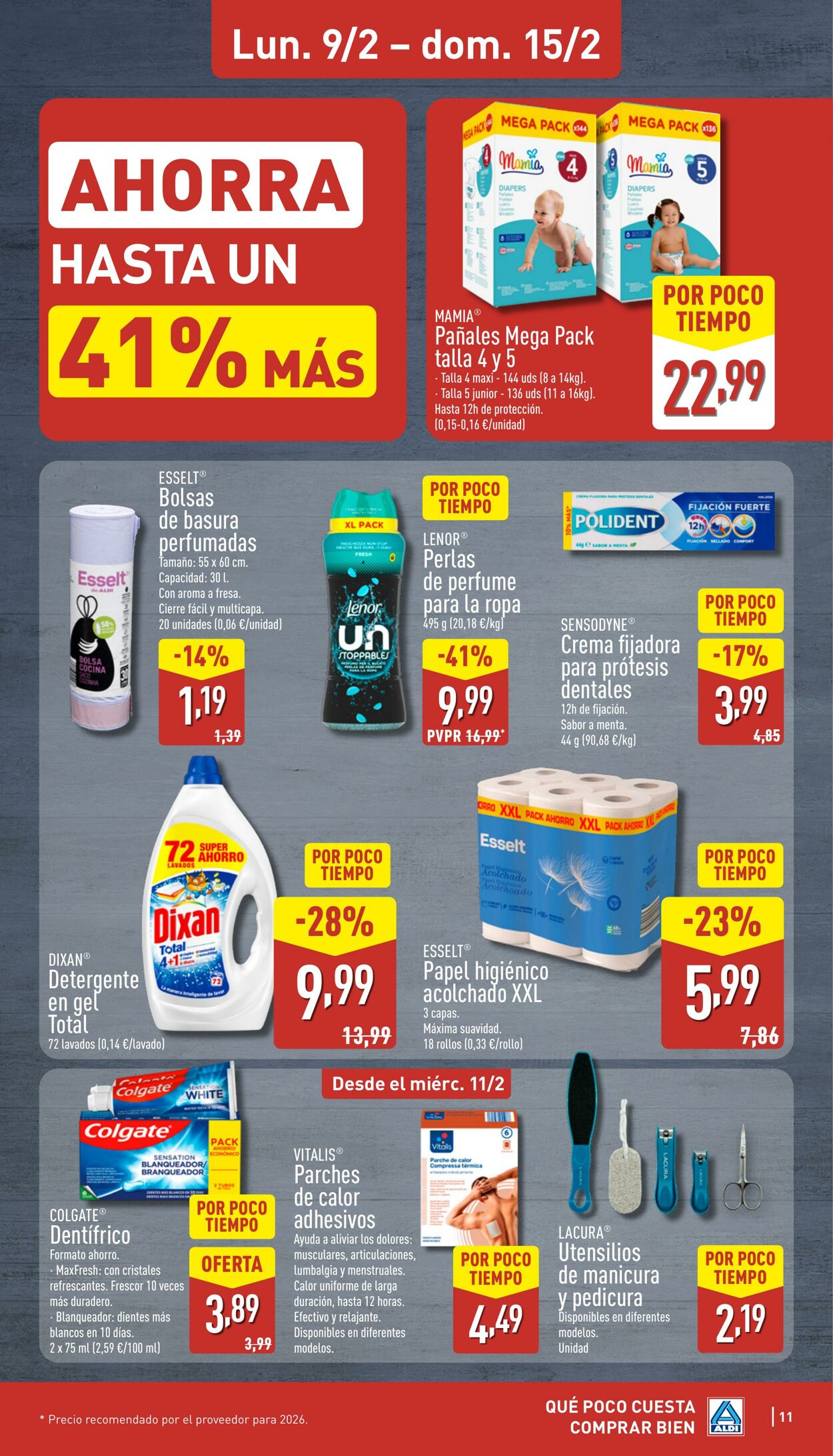 Folleto Aldi 09.02.2026 - 15.02.2026