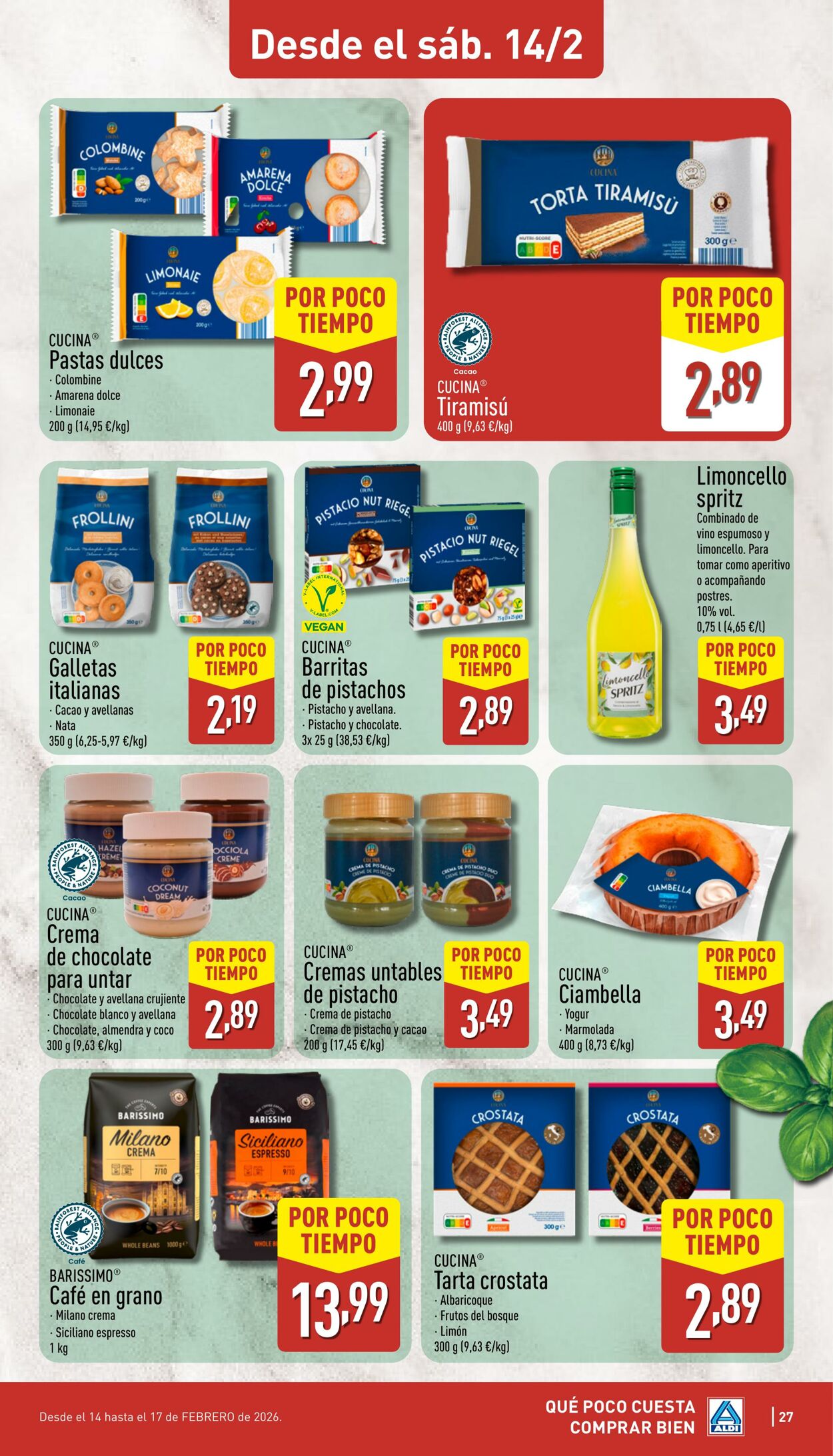 Folleto Aldi 09.02.2026 - 15.02.2026