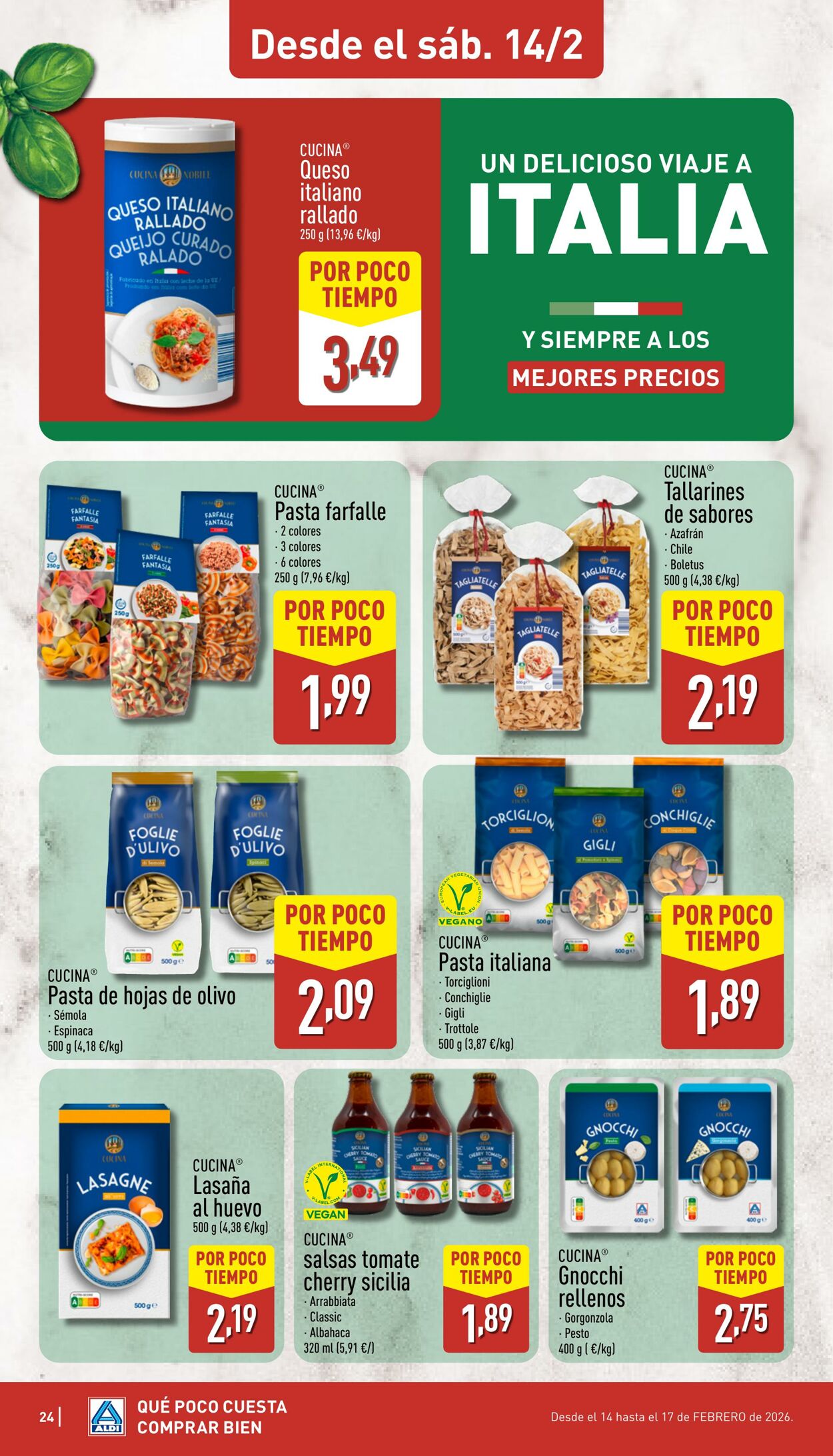 Folleto Aldi 09.02.2026 - 15.02.2026