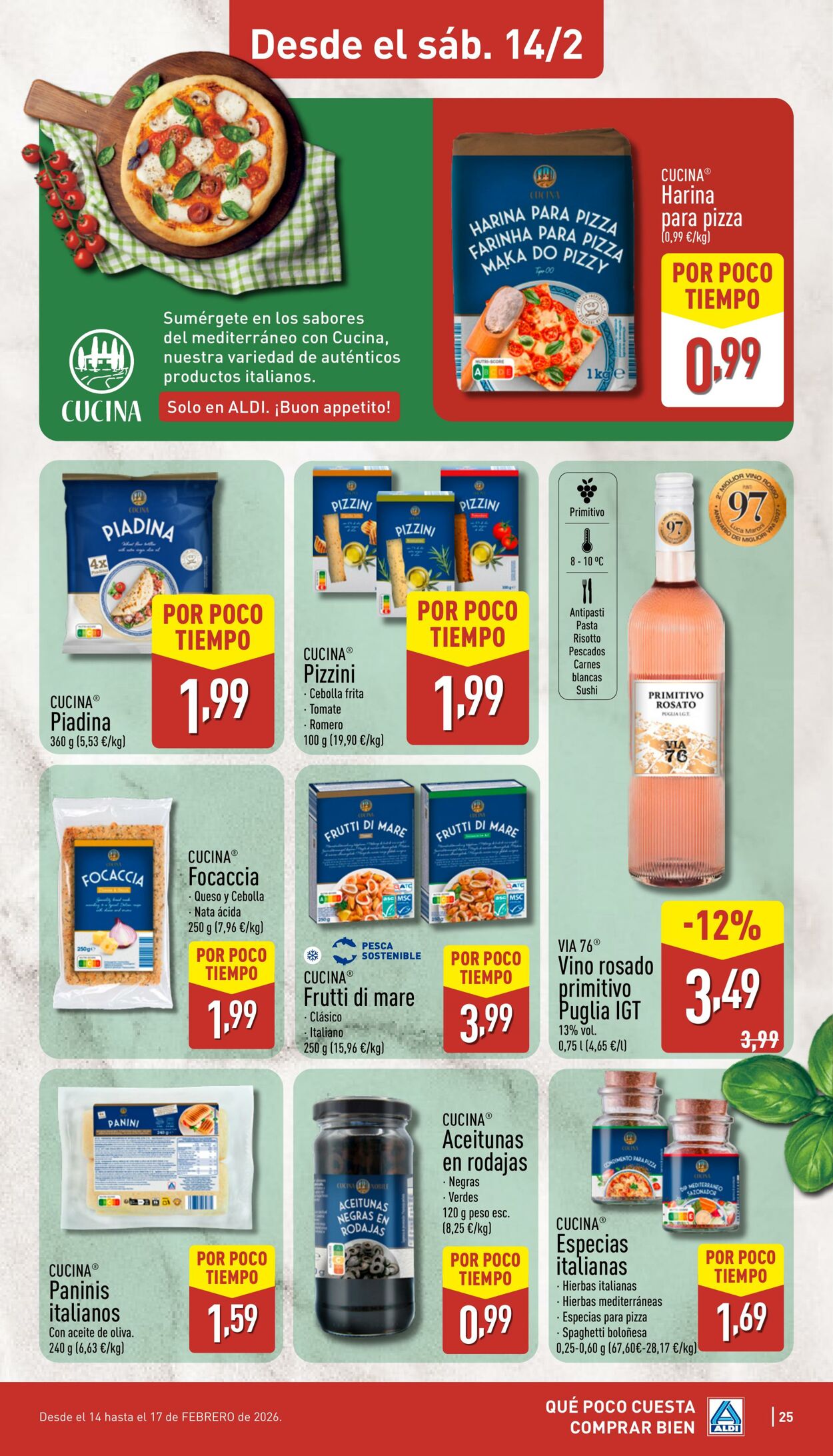 Folleto Aldi 09.02.2026 - 15.02.2026