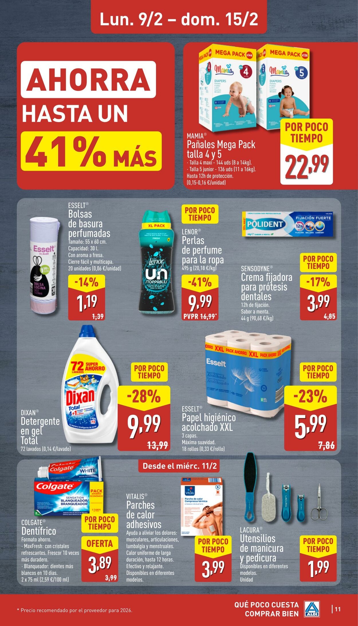 Folleto Aldi 09.02.2026 - 15.02.2026