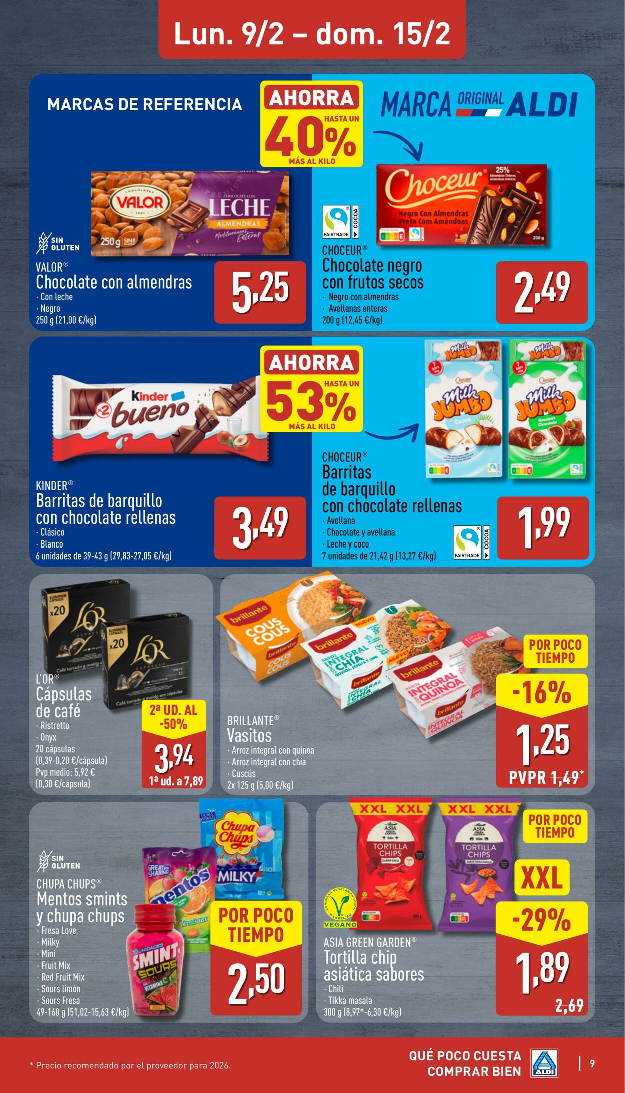 Folleto Aldi 09.02.2026 - 15.02.2026