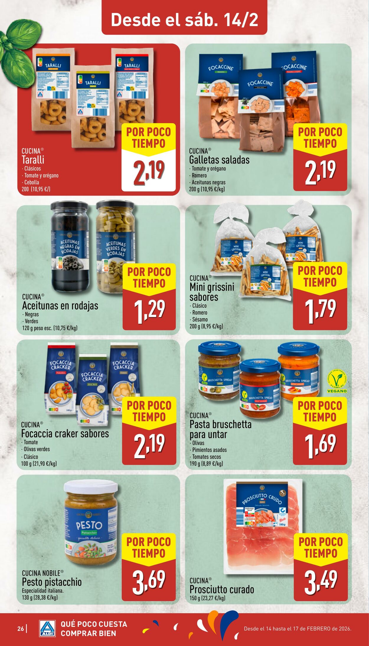 Folleto Aldi 09.02.2026 - 15.02.2026