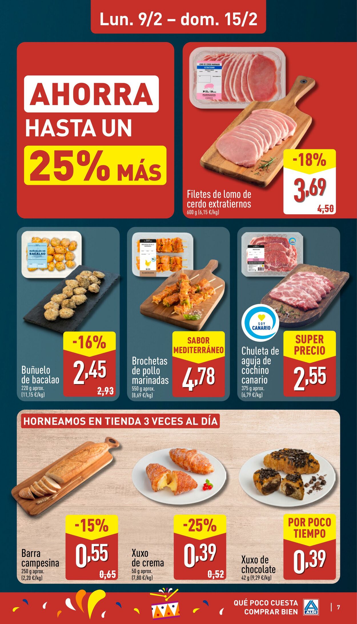 Folleto Aldi 09.02.2026 - 15.02.2026