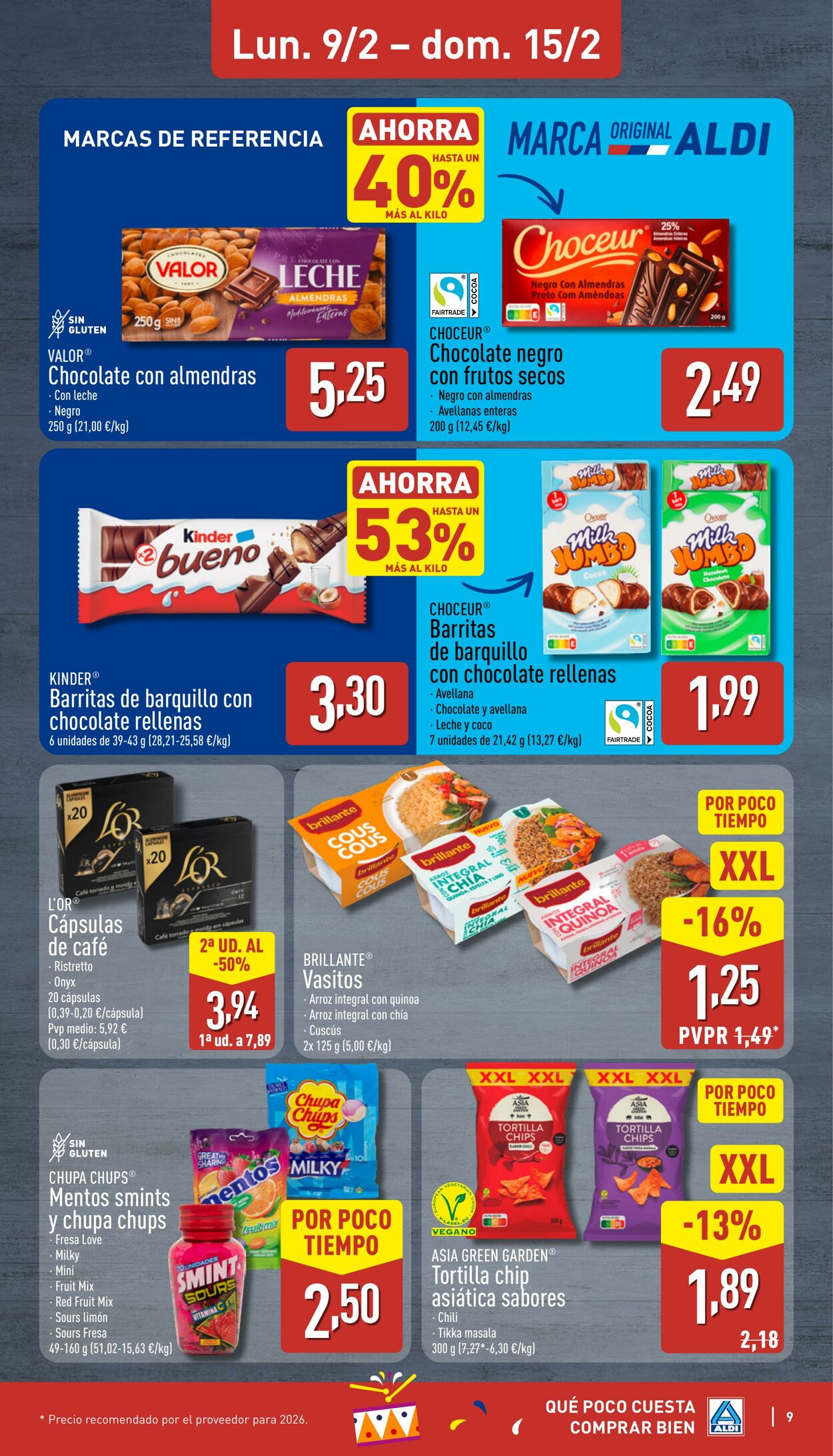 Folleto Aldi 09.02.2026 - 15.02.2026