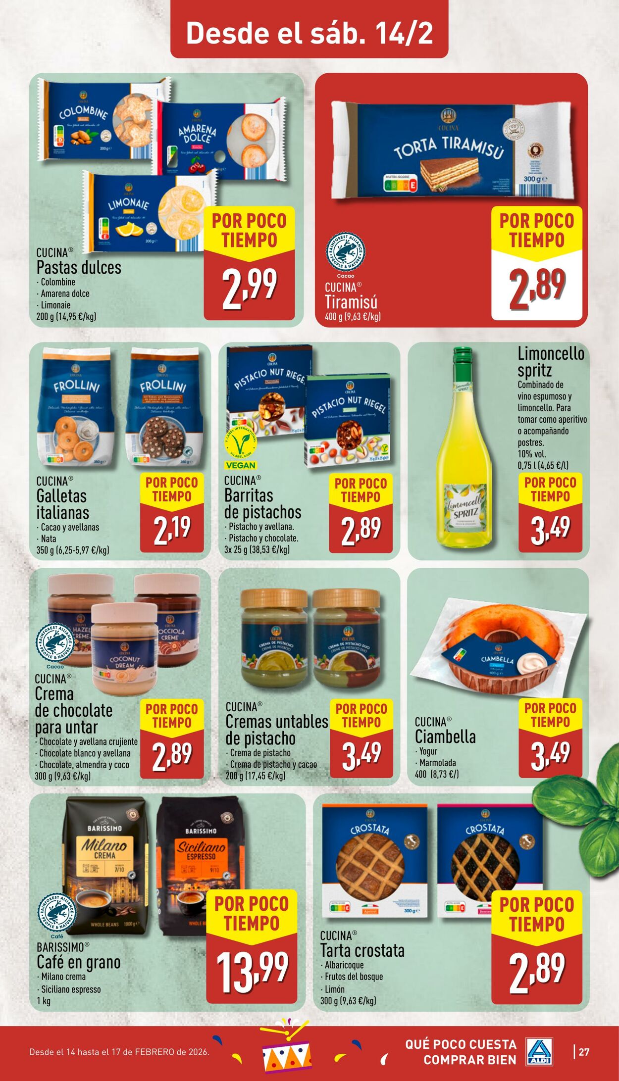 Folleto Aldi 09.02.2026 - 15.02.2026