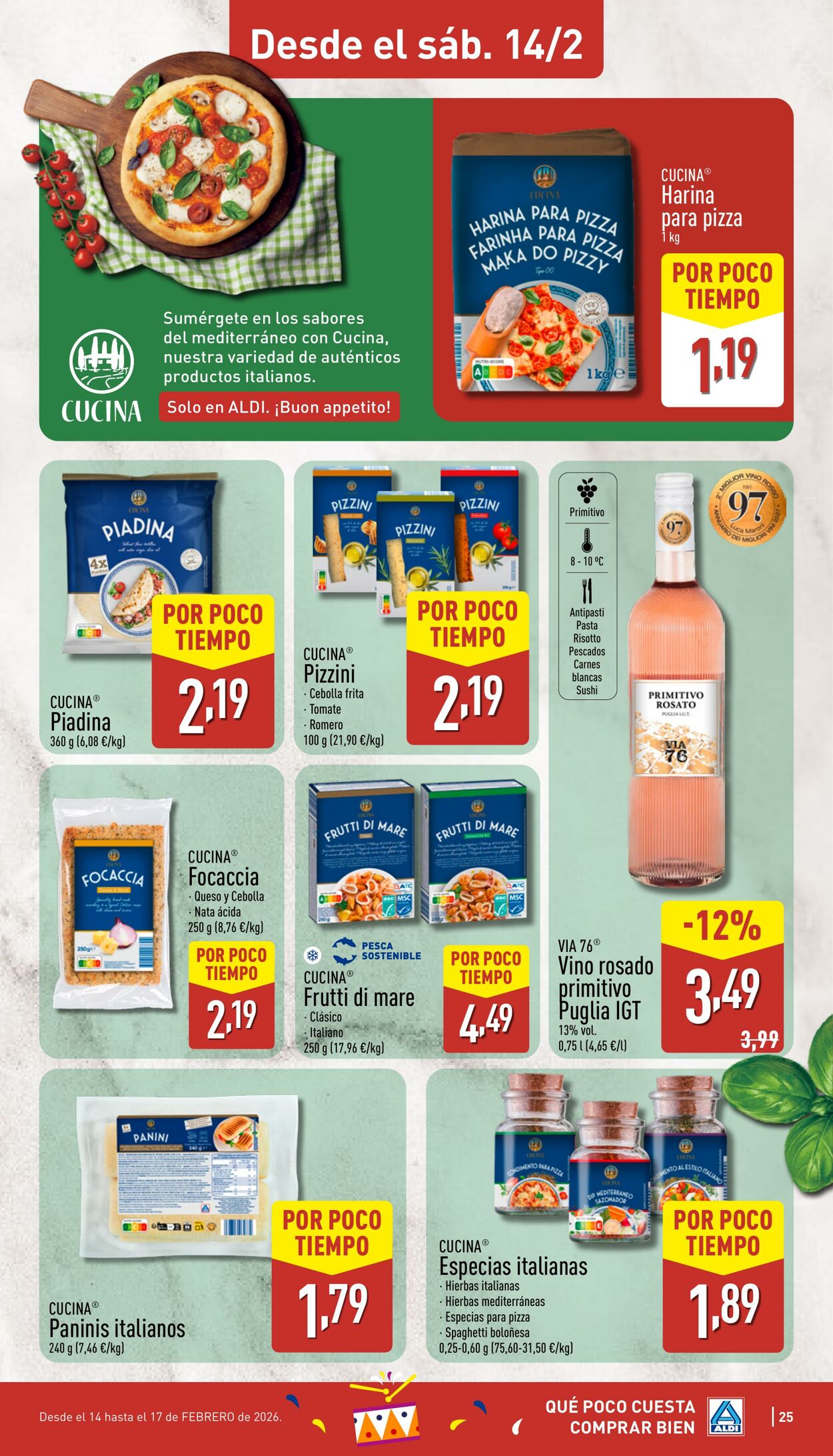 Folleto Aldi 09.02.2026 - 15.02.2026