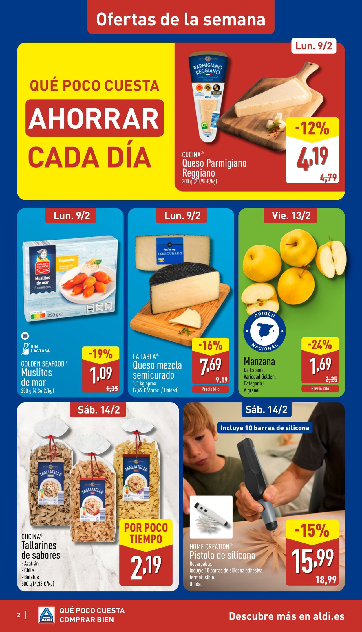 Folleto Aldi 09.02.2026 - 15.02.2026