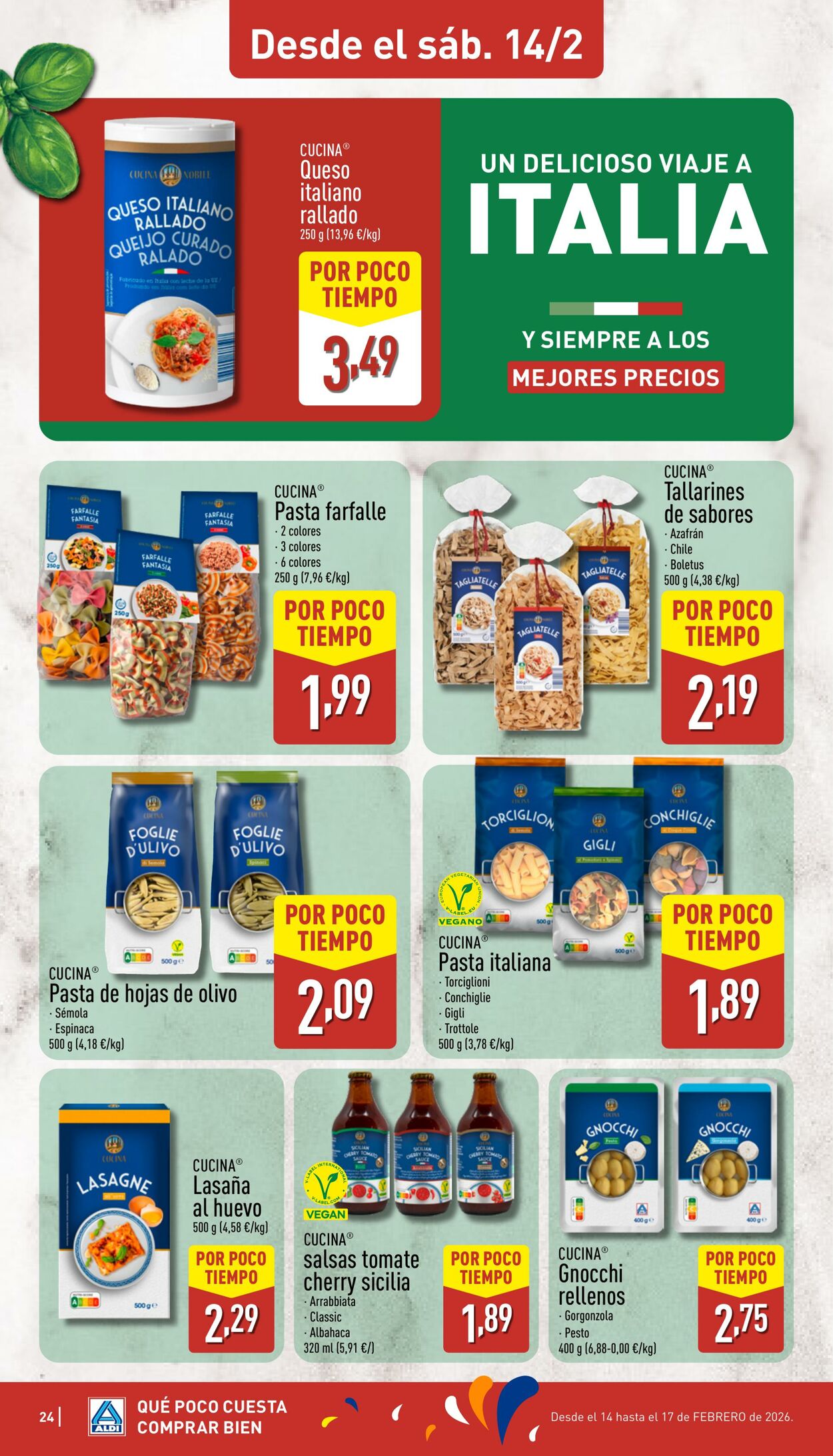 Folleto Aldi 09.02.2026 - 15.02.2026