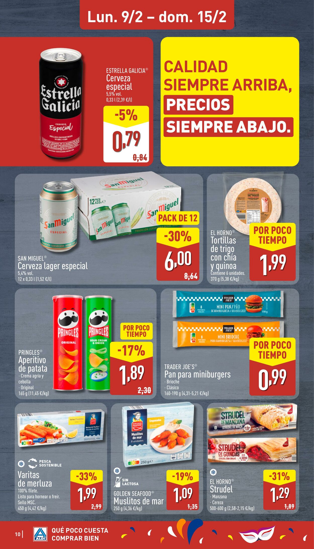 Folleto Aldi 09.02.2026 - 15.02.2026