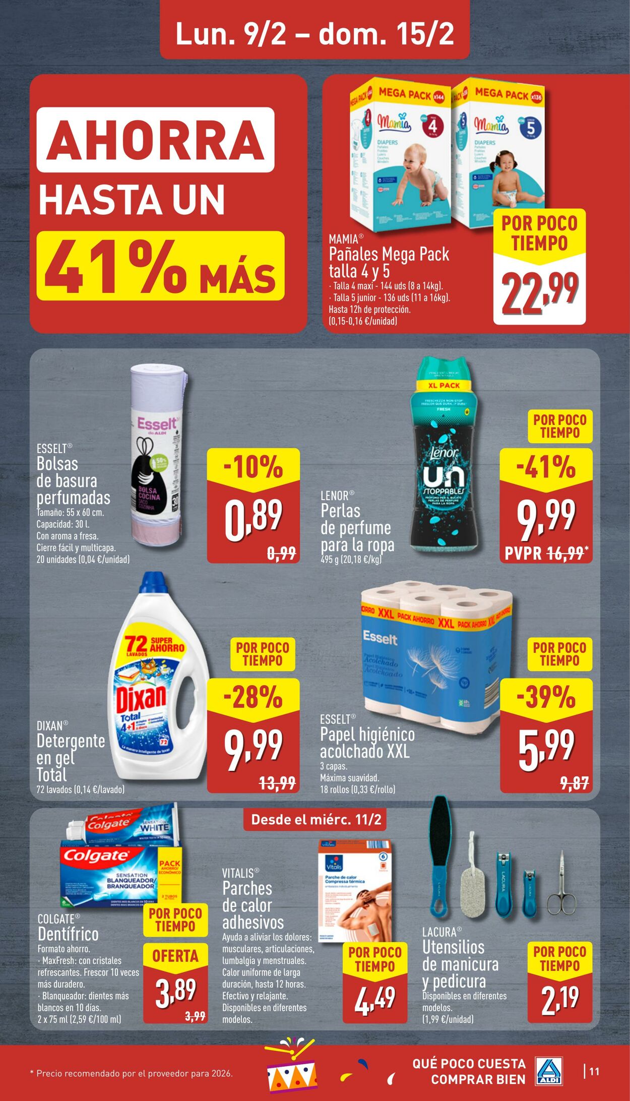 Folleto Aldi 09.02.2026 - 15.02.2026