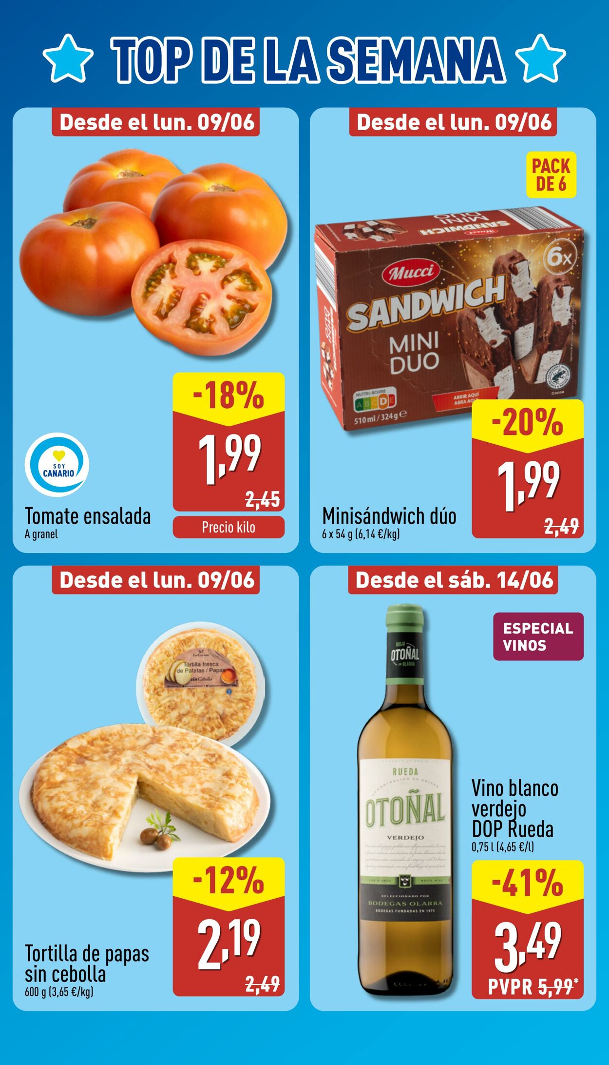 Folleto Aldi 09.06.2025 - 15.06.2025