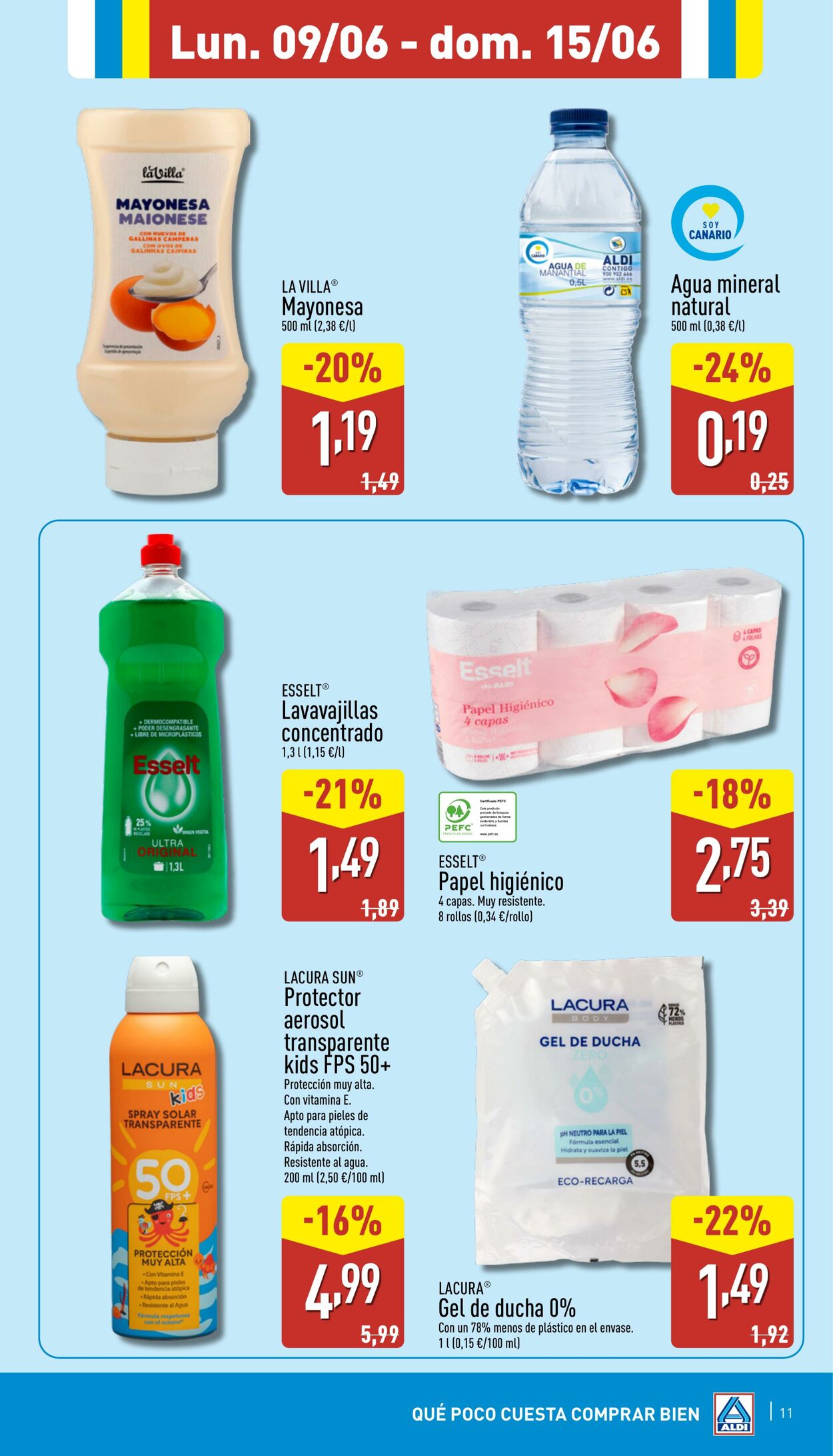 Folleto Aldi 09.06.2025 - 15.06.2025