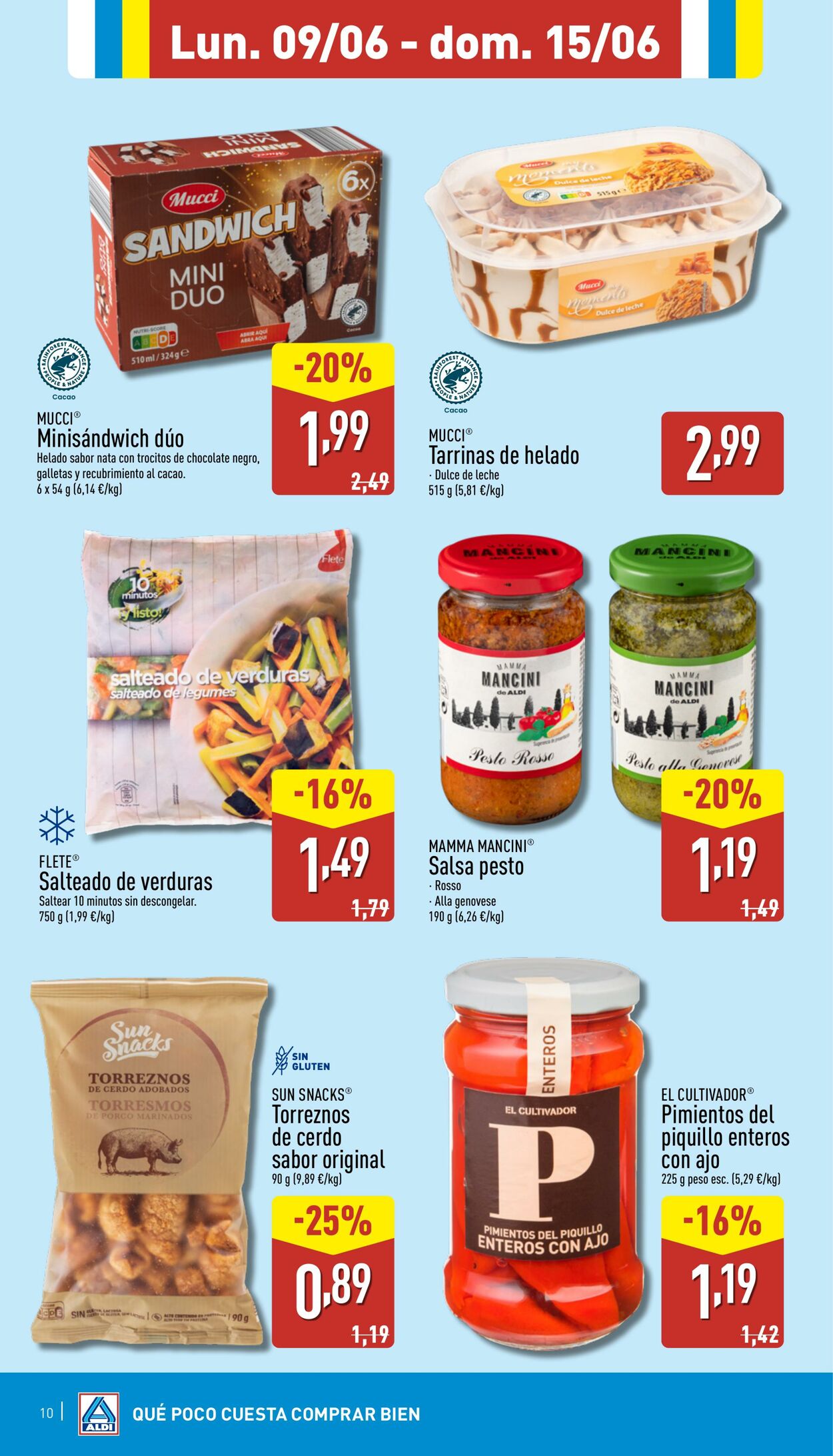 Folleto Aldi 09.06.2025 - 15.06.2025
